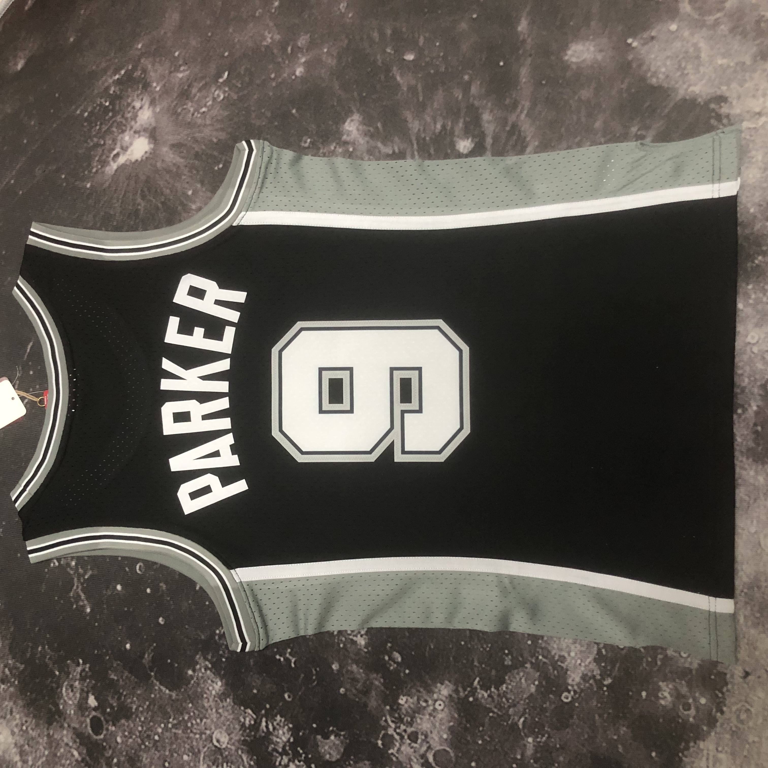 NBA Men 02-03 San Antonio Spurs Black #9 PARKER Classics Swingman Jersey - leoleo123123