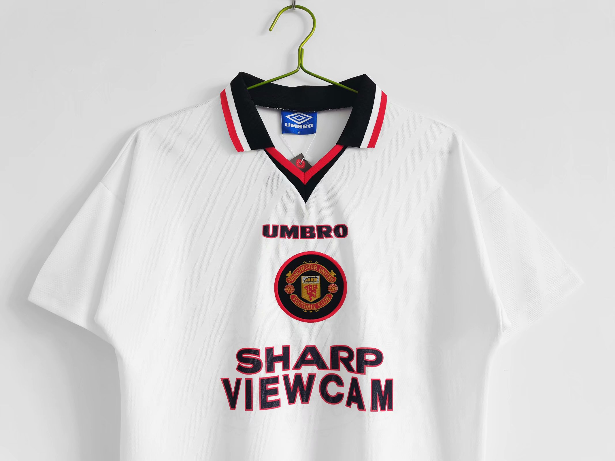 96/97 Man United Away Retro Jersey - leoleo123123