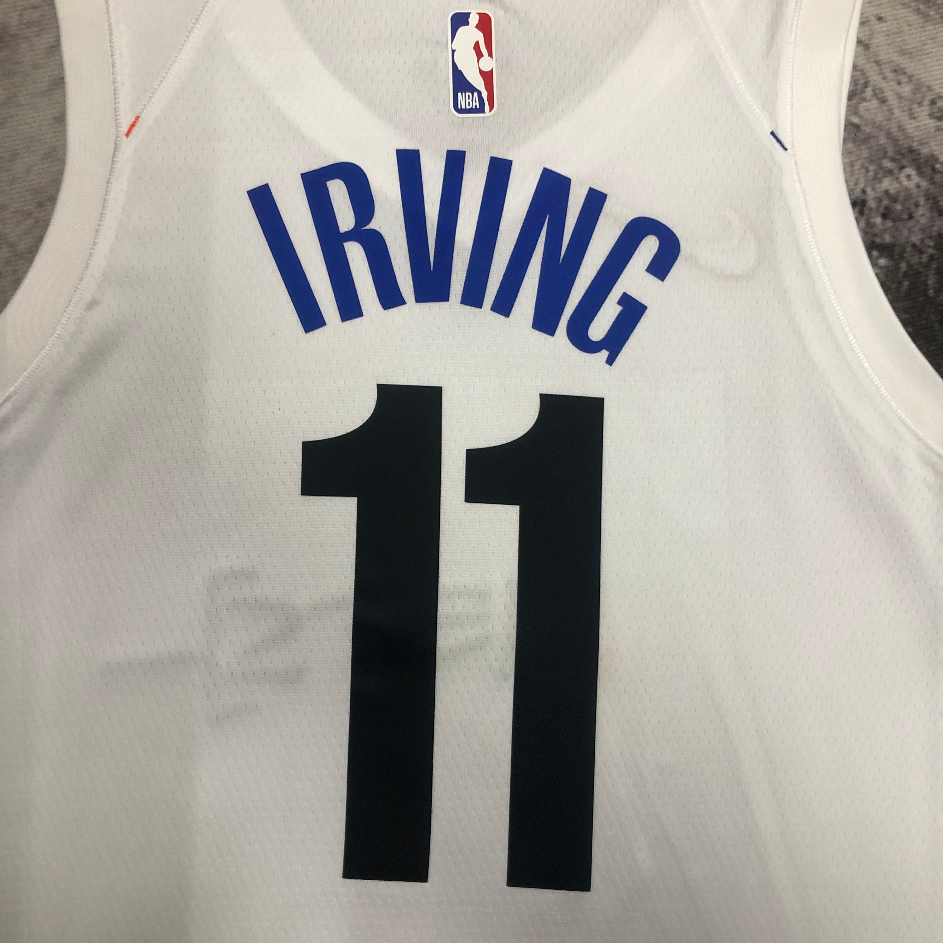 NBA Men 2023 Brooklyn Nets City Version White #11 IRVING Jersey High Quality Name and Number Print - leoleo123123