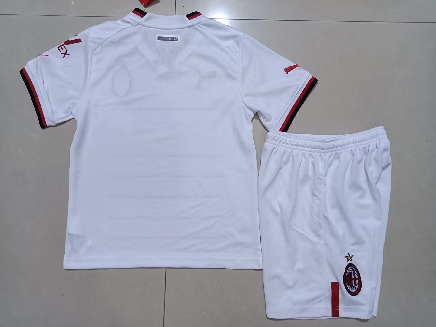 22/23 AC Mlian Away Kids Jersey - leoleo123123