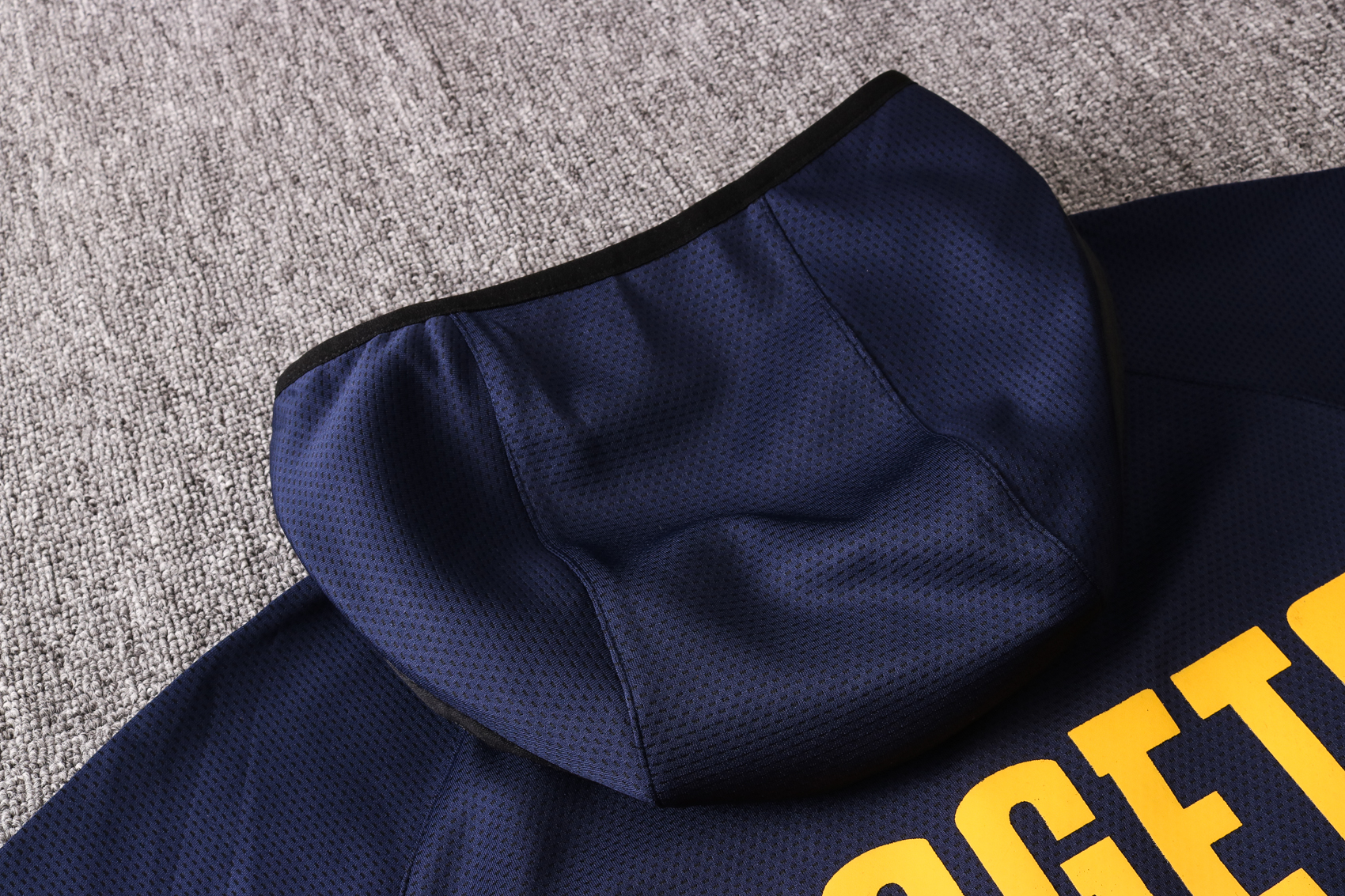 NBA Denver Nuggets Dark Blue with Cap Jacket Tracksuit High Quality - leoleo123123