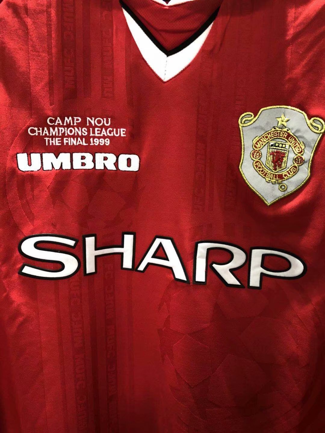 99-00 Man United Home Retro Jersey - leoleo123123