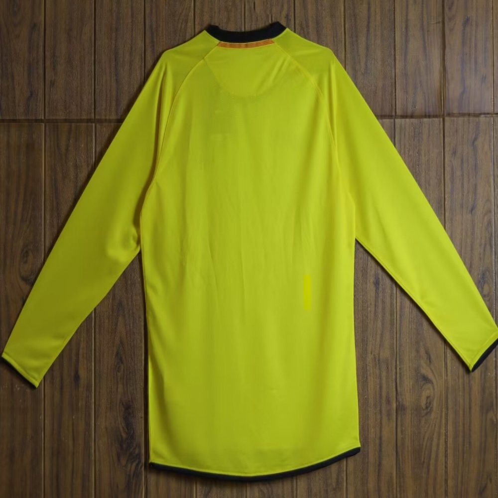 08/09 Barcelona Away Retro Jersey Long Sleeve - leoleo123123
