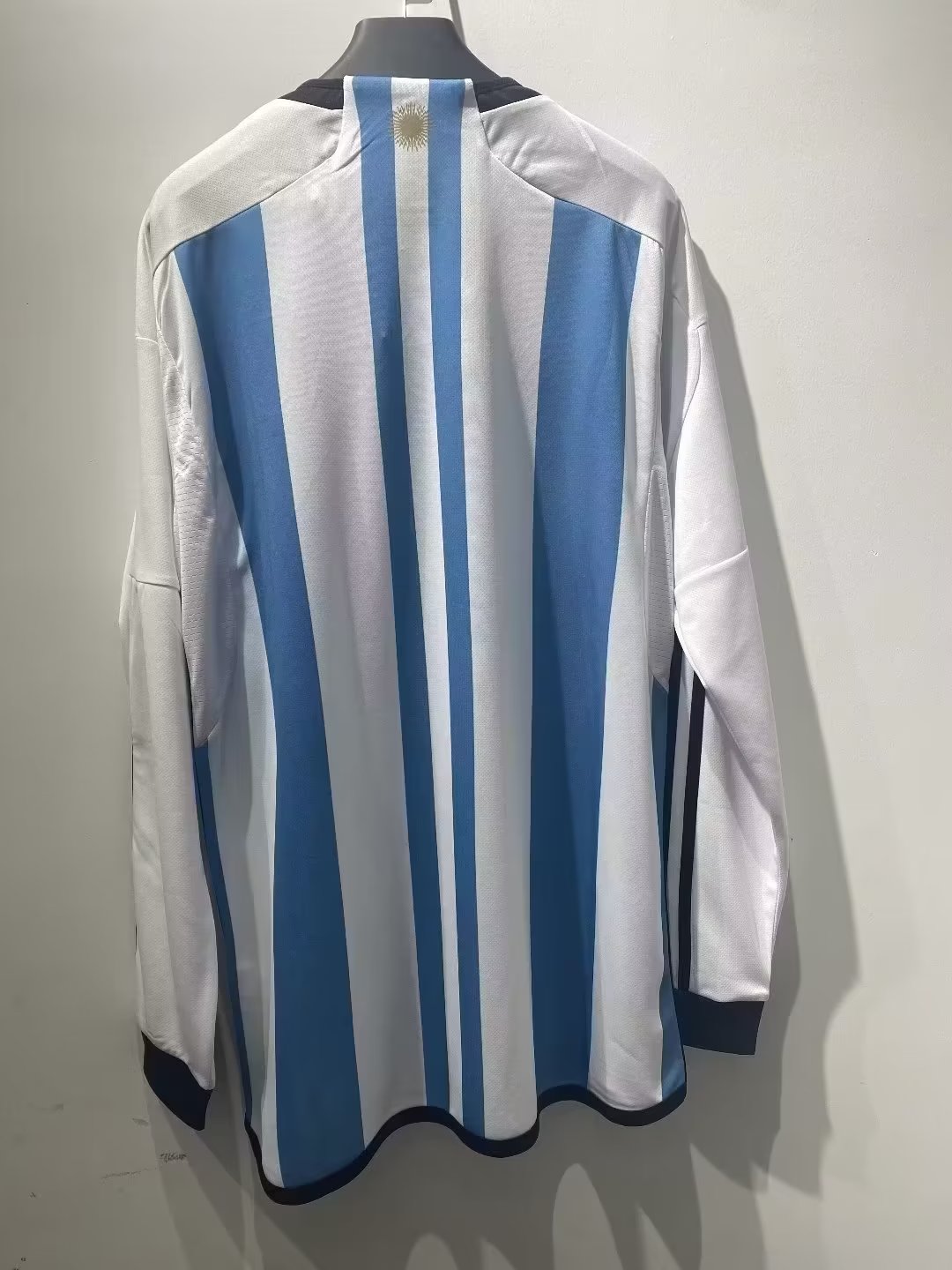 22/23 Argentina Home World Cup Jersey Long Sleeve Fans Version 1:1 Quality - leoleo123123