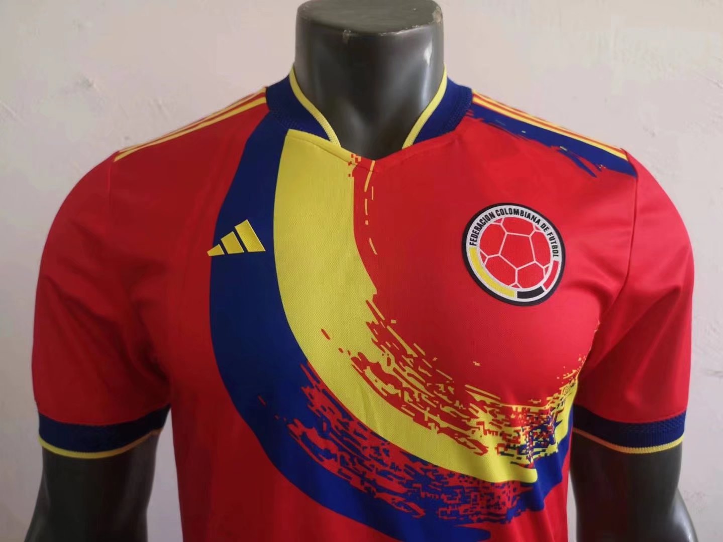 22/23 Colombia Red Jersey Player Version 1:1 Quality - leoleo123123