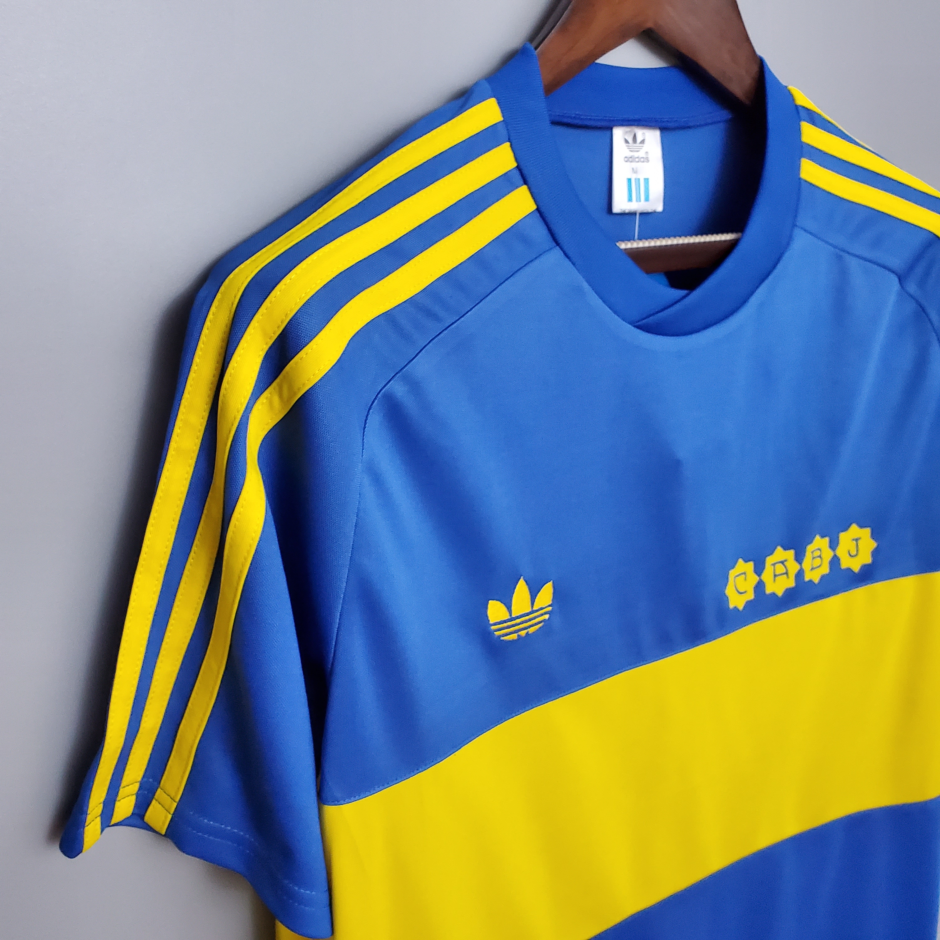 1981 Boca Home Retro Soccer Jersey Thai Quality - leoleo123123