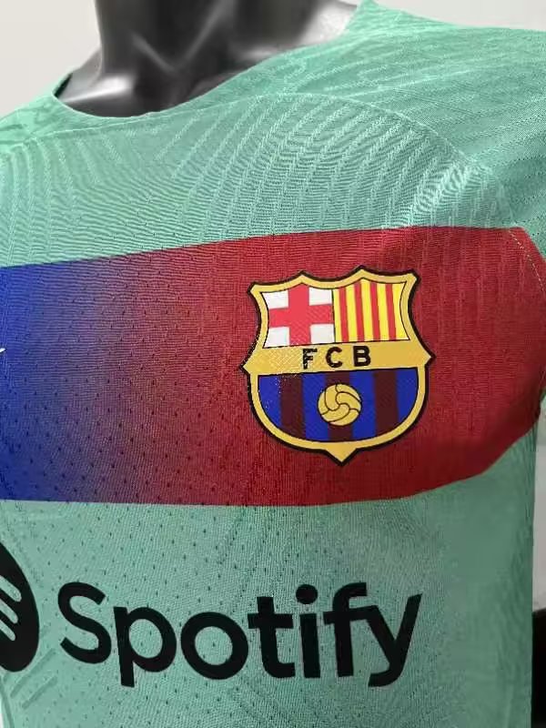23/24 Barcelona Green Jersey Player Version 1:1 Quality - leoleo123123