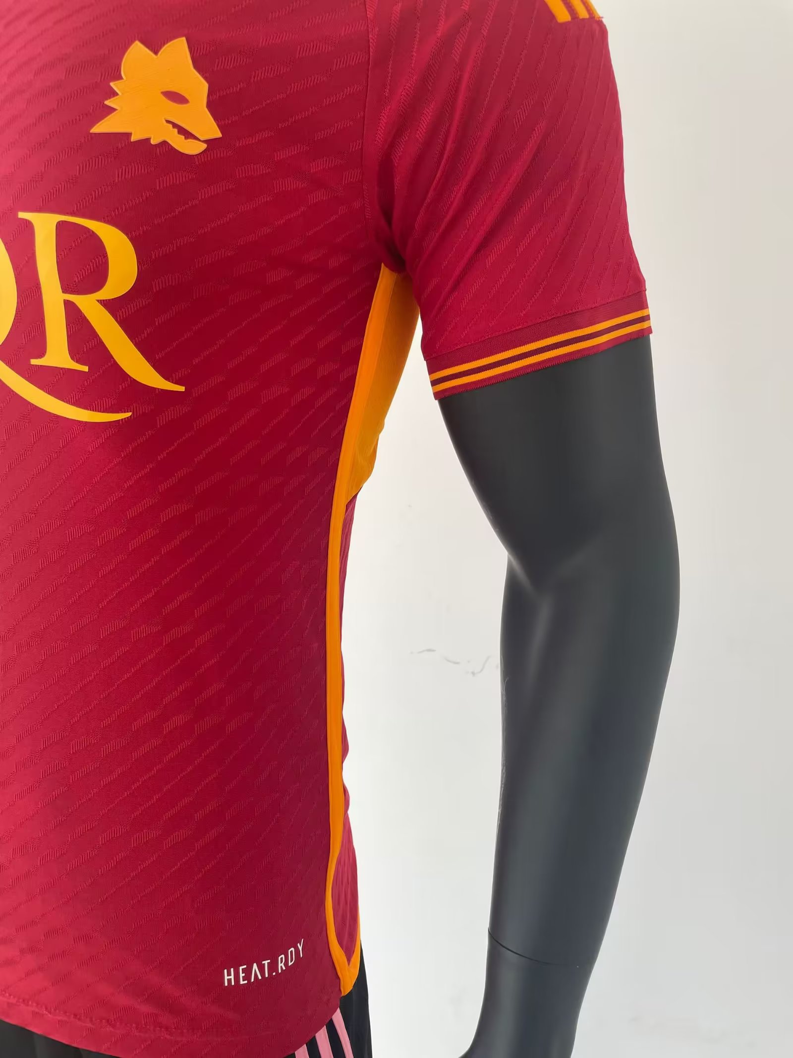 23/24 Roma Home Jersey With Sponsors Player Version 1:1 Quality - leoleo123123