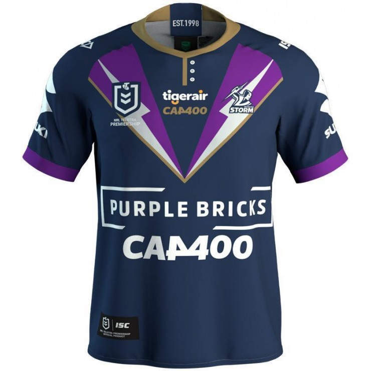 Rugby Season 2021 Melbourne Storm Commemorative Purple Bricks #FUSO 9 Rugby Jersey High Quality - leoleo123123