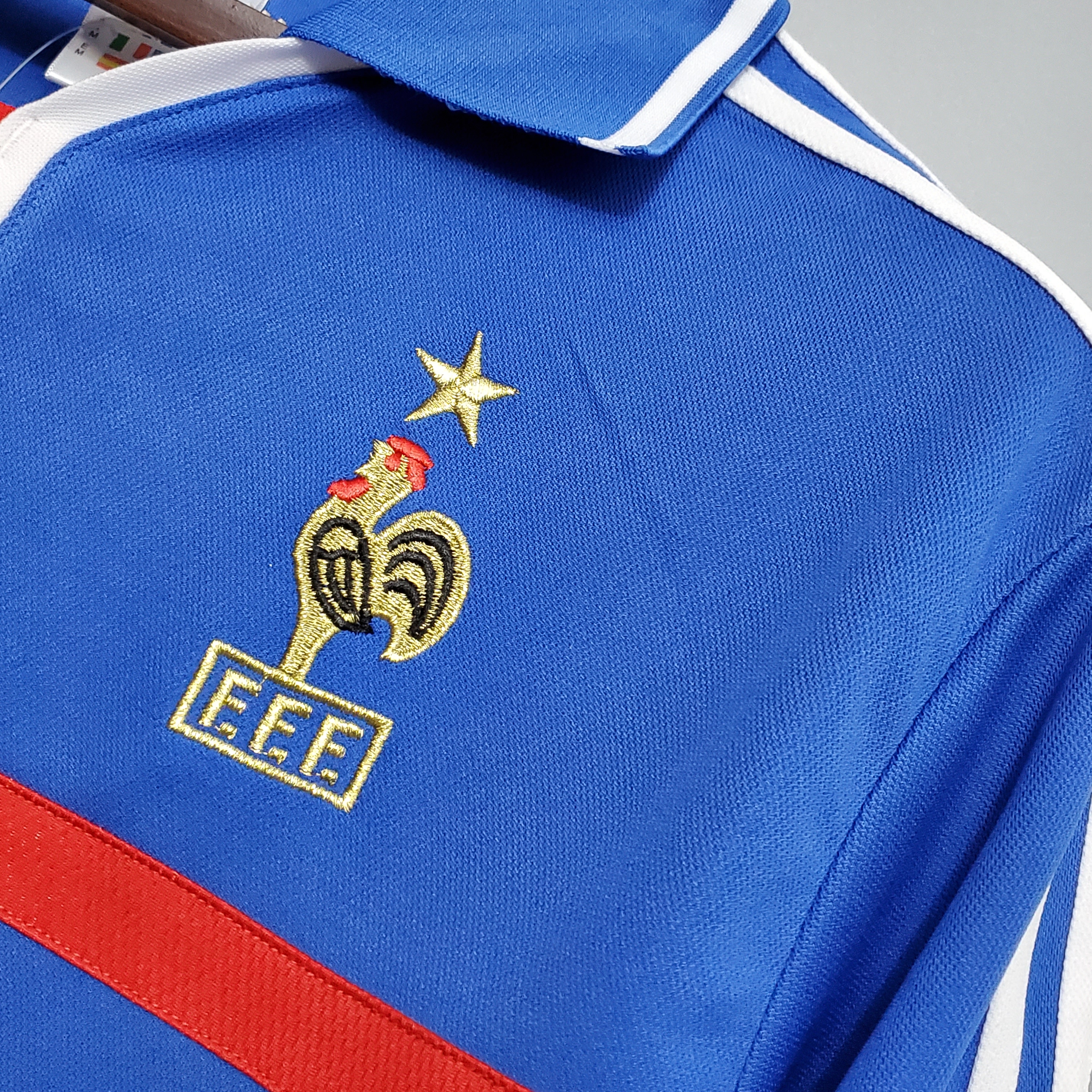 2000 France Home Retro Jersye - leoleo123123