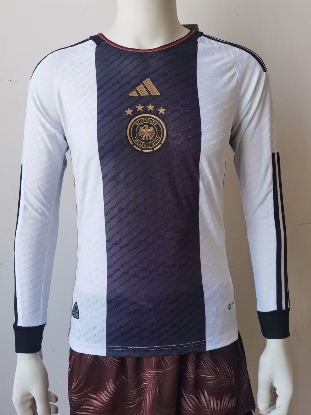 22/23 Germany Home World Cup Jersey Long Sleeve Player Version 1:1 Quaility - leoleo123123