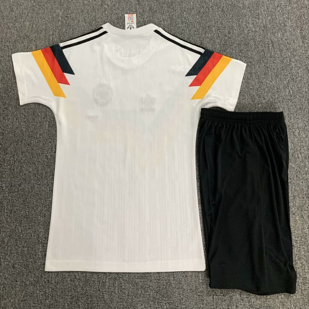 1990 Germany Home Kids Retro Jersey - leoleo123123