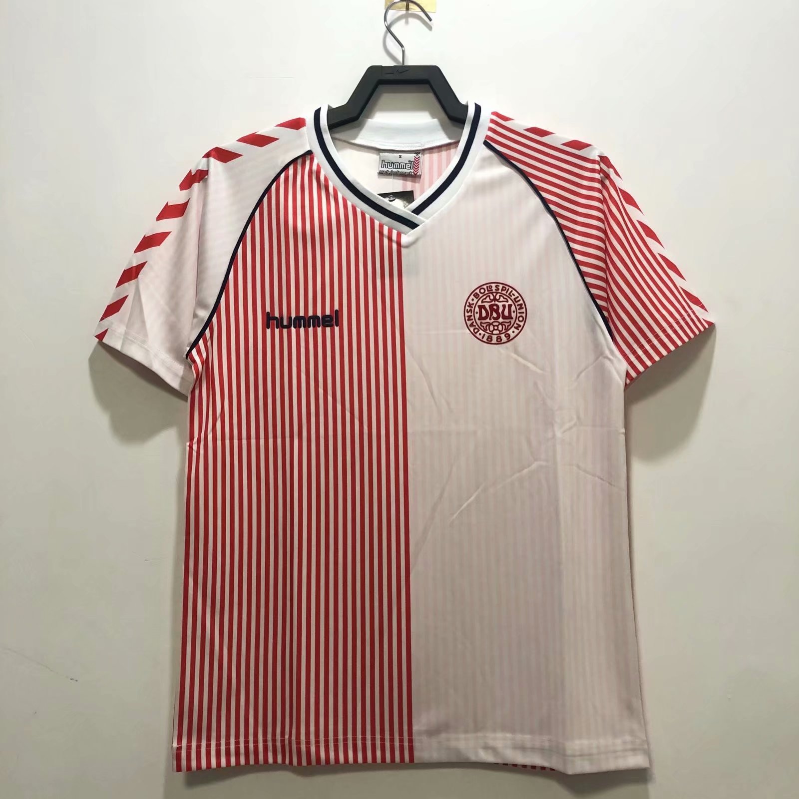 1986 Denmark Away Retro Jersey - leoleo123123