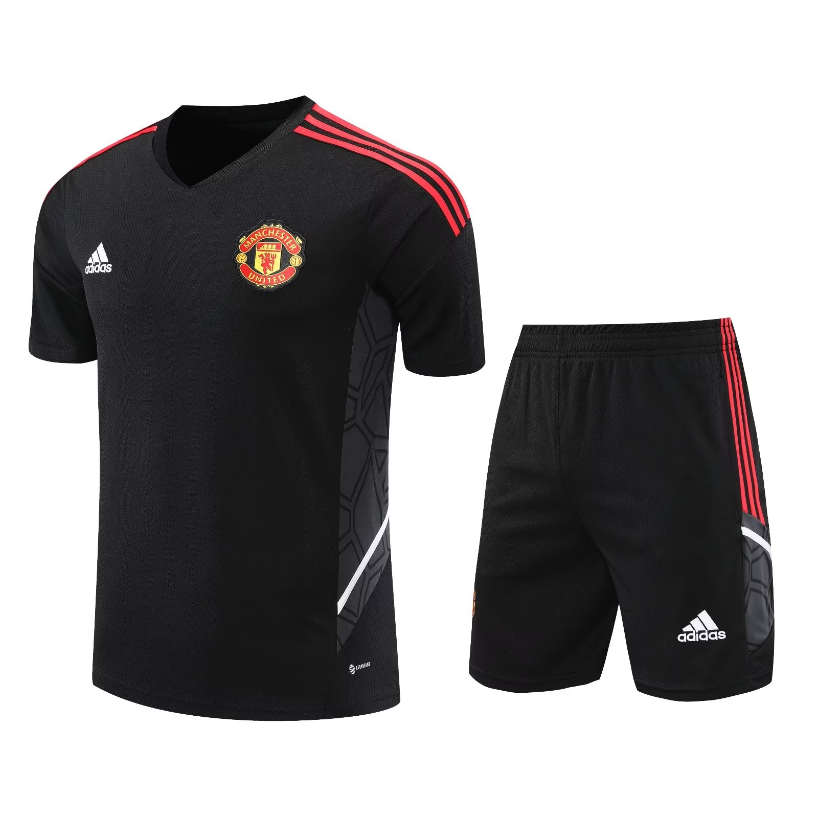 22/23 Manchester United Black Training Tracksuit - leoleo123123