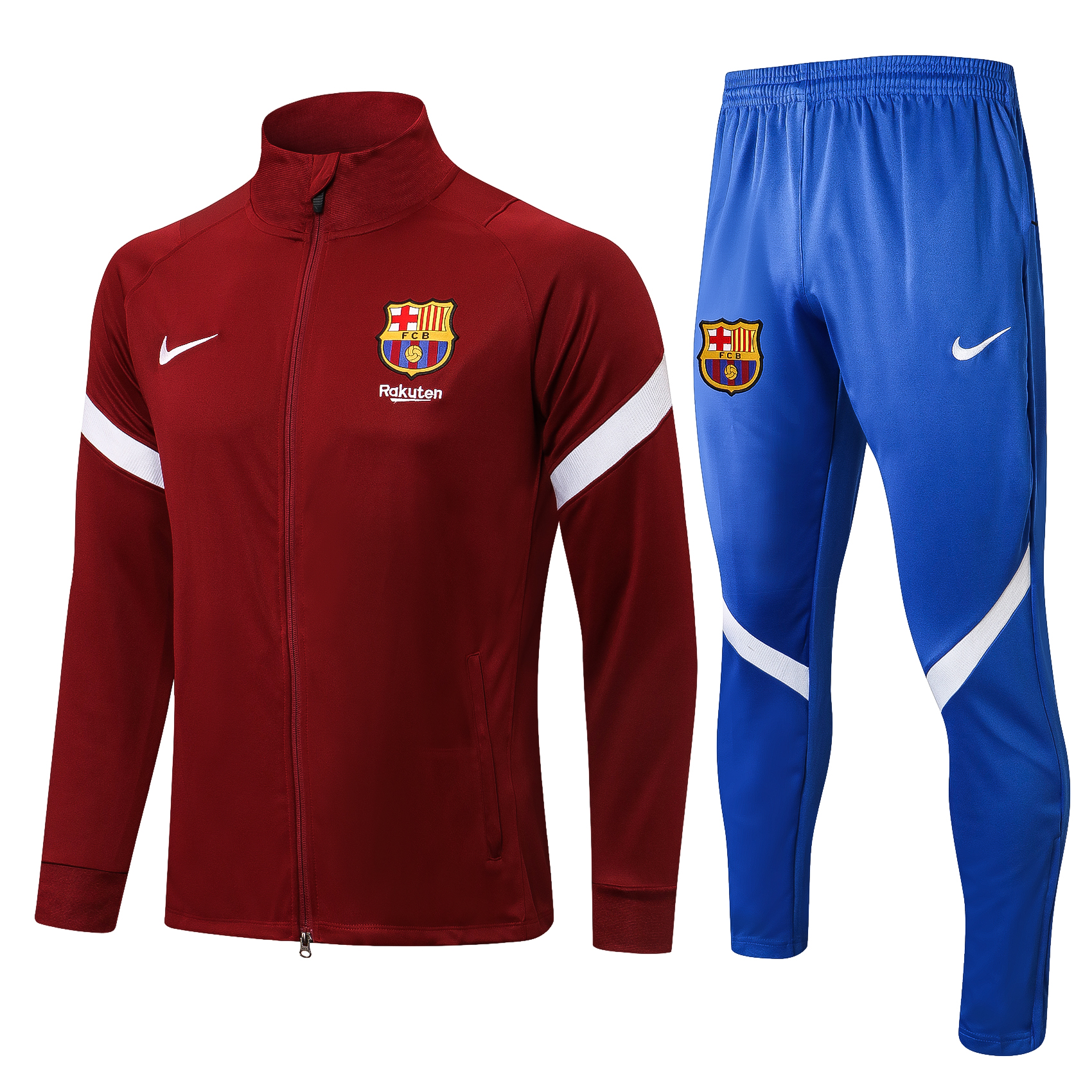 21/22 Barcelona Red Jacket Tracksuit Thai Quality - leoleo123123