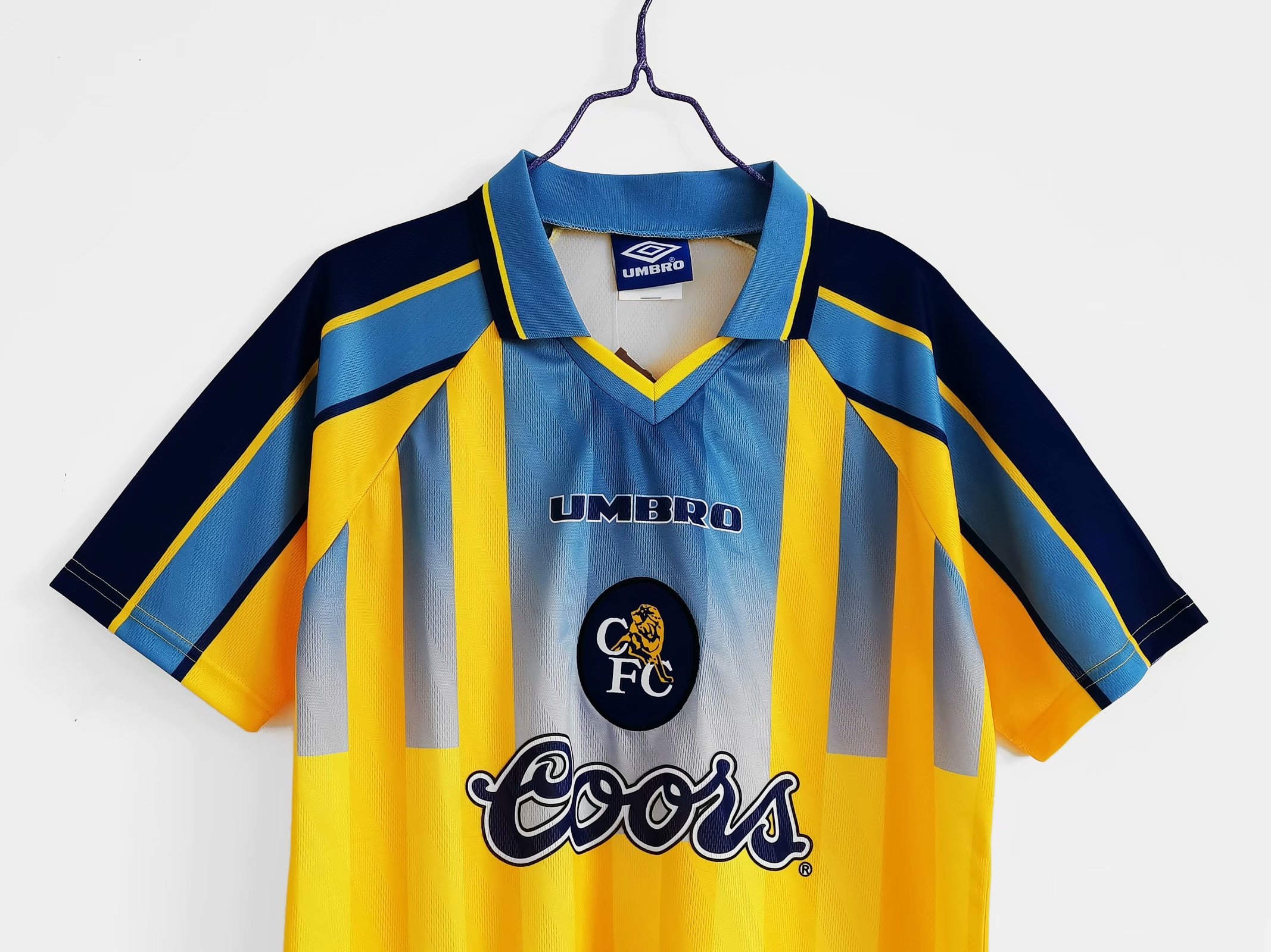 95-97 Chelsea Away Retro Jersey - leoleo123123