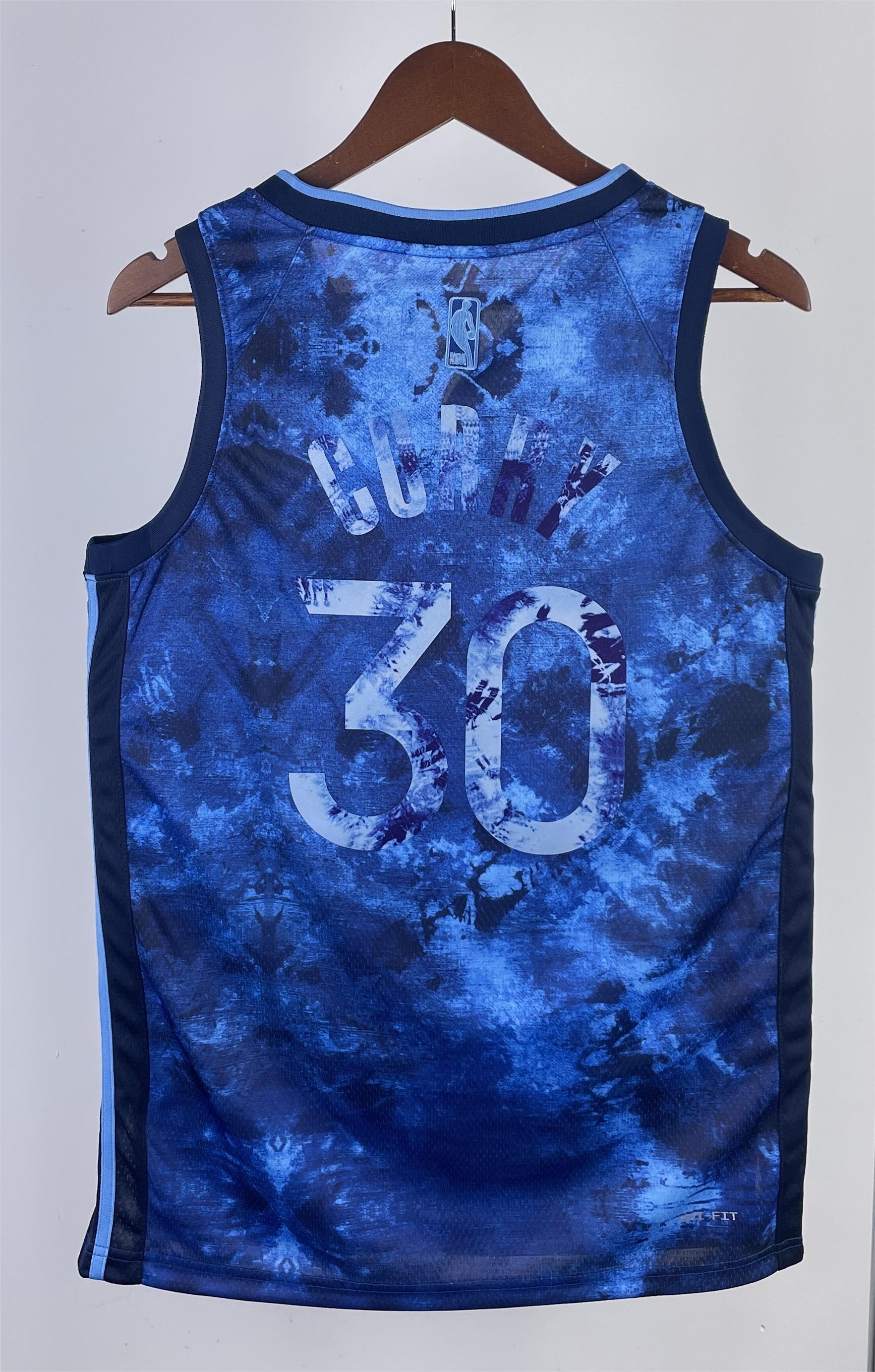 Select Series--NBA Men 2023 Golden State Warriors Blue #30 CURRY Swingman Jersey - leoleo123123