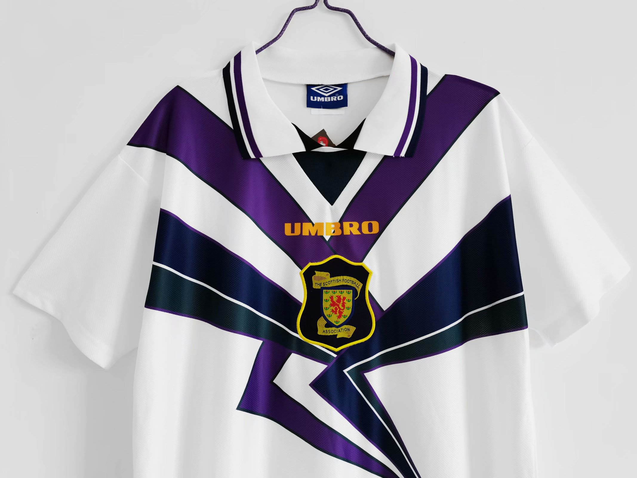 94-96 Scotland Away Retro Jersey - leoleo123123