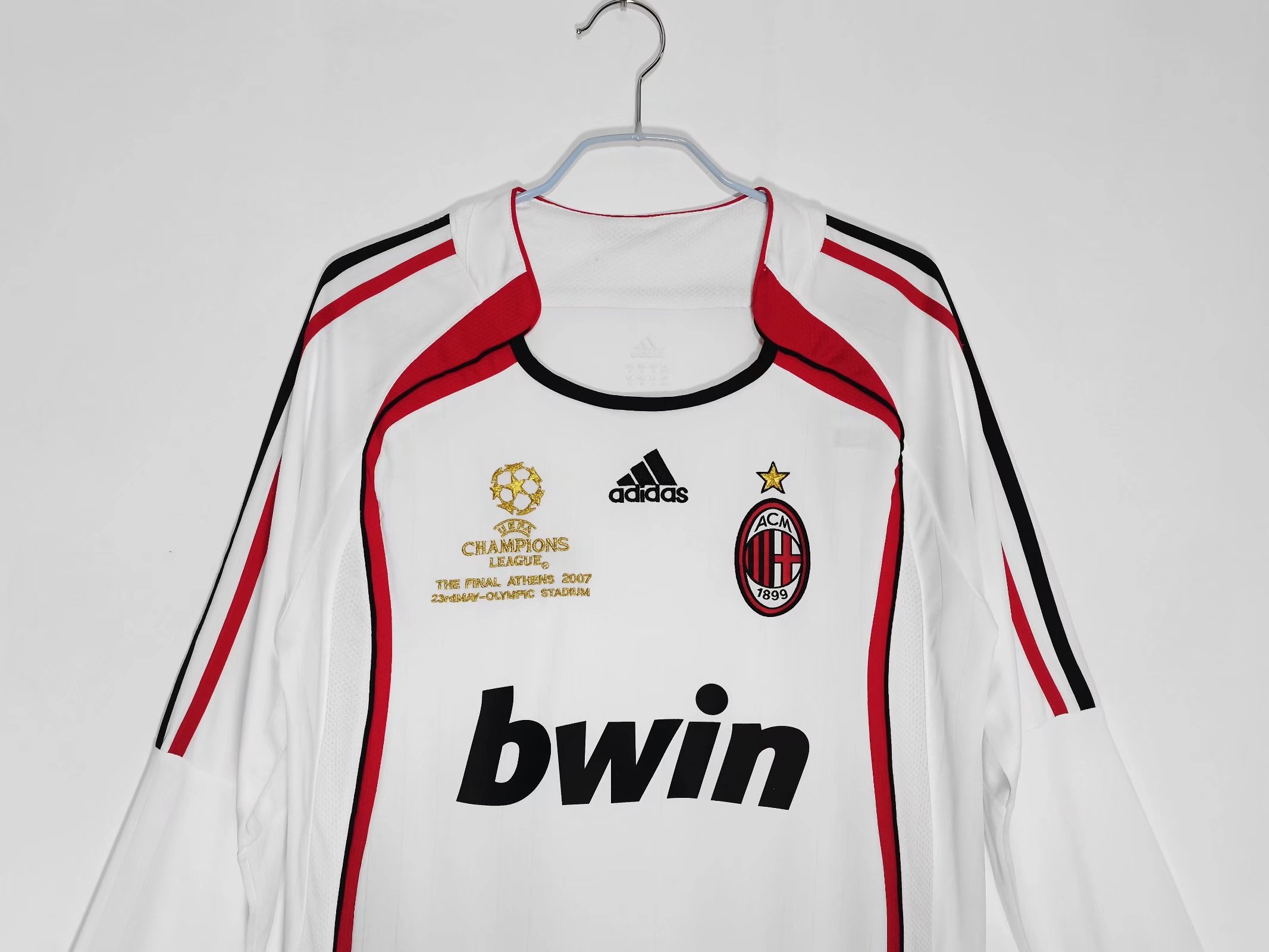 06/07 AC Milan Away Retro Jersey Long Sleeve - leoleo123123