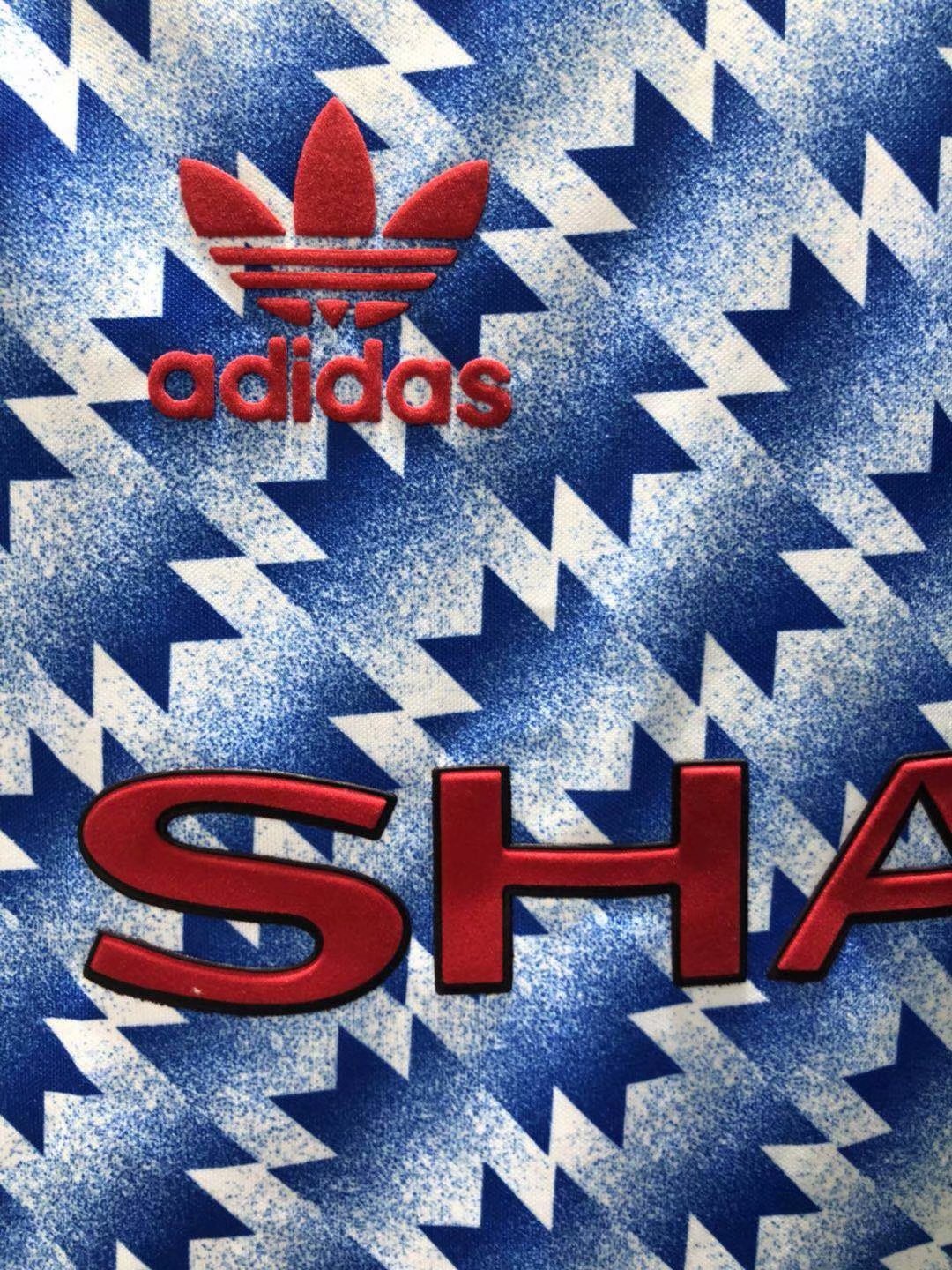 90-92 Man United Away Retro Jersey - leoleo123123