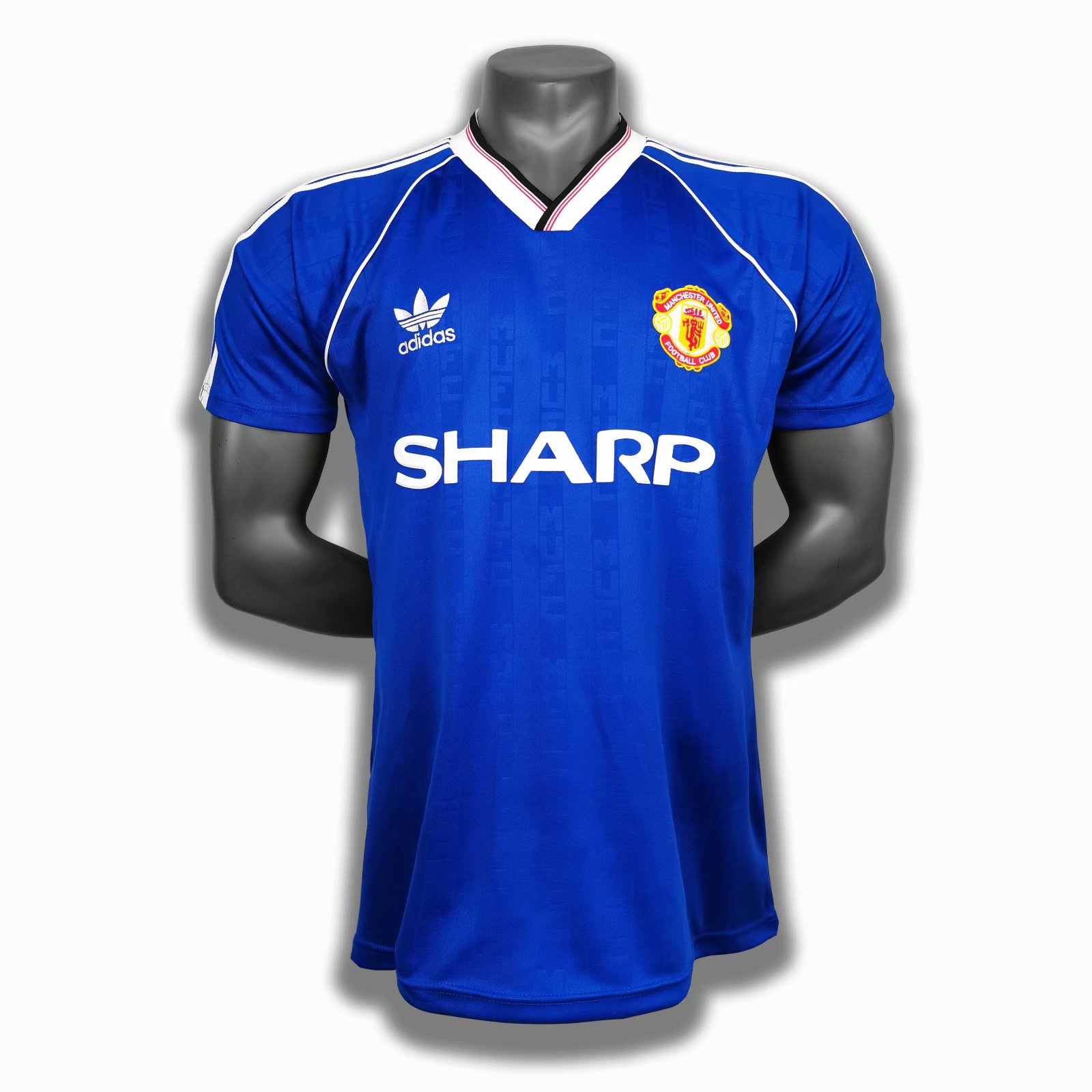 1988 Man United Blue Retro Jersye - leoleo123123