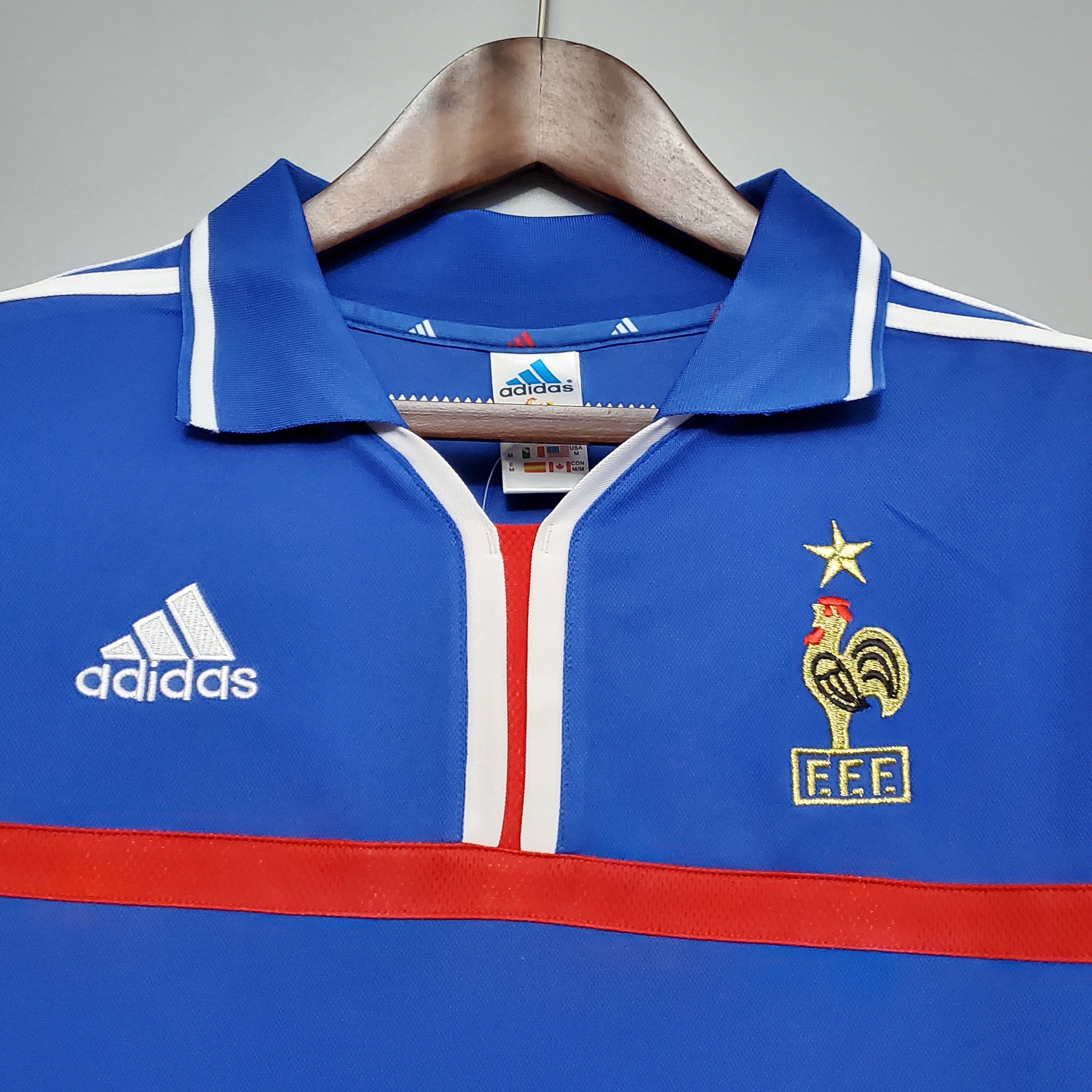 2000 France Home Retro Jersye - leoleo123123