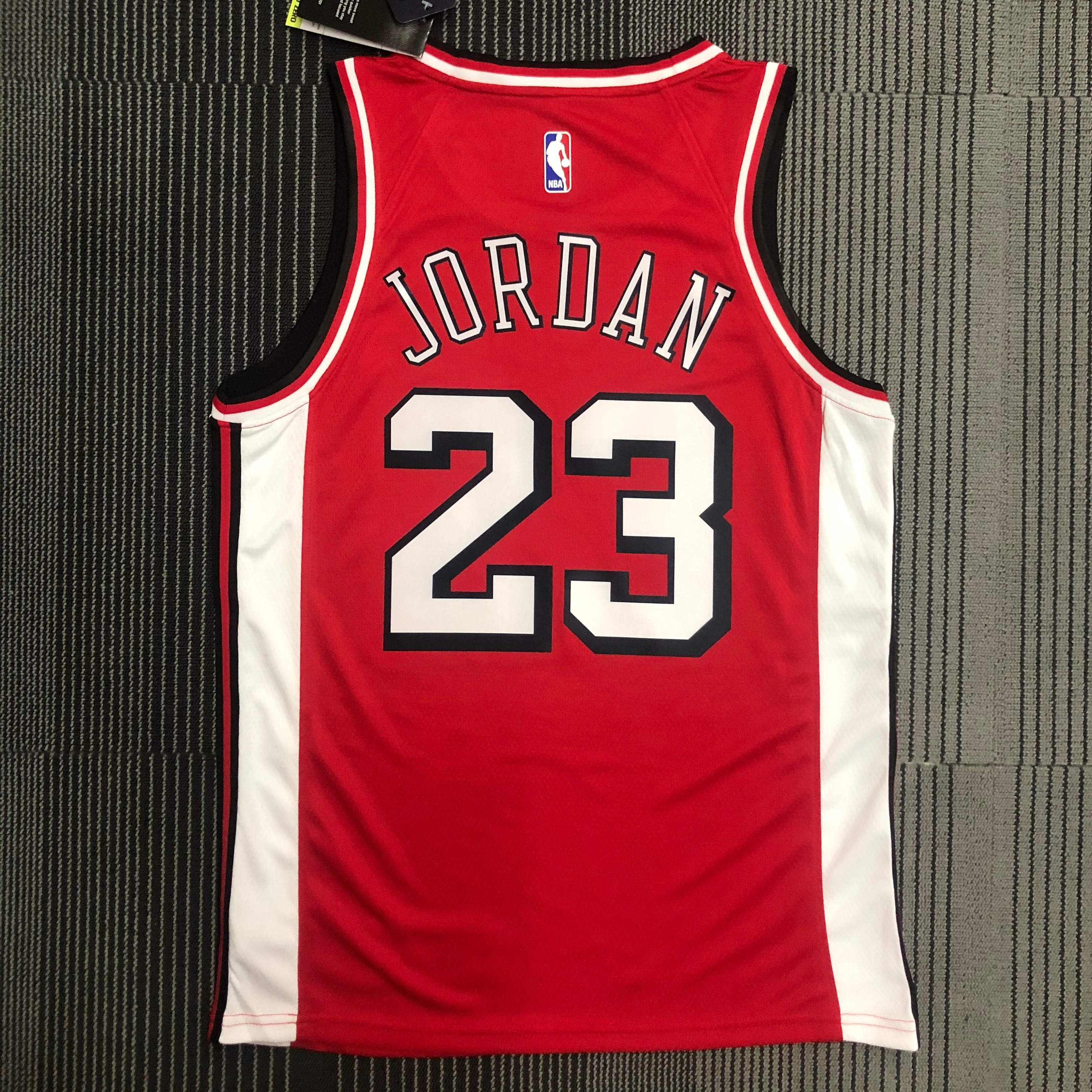 NBA Men 75th Anniversary Season 2022 Chicago Bulls Red #23 JORDAN Jersey High Quality Name and Number Print - leoleo123123