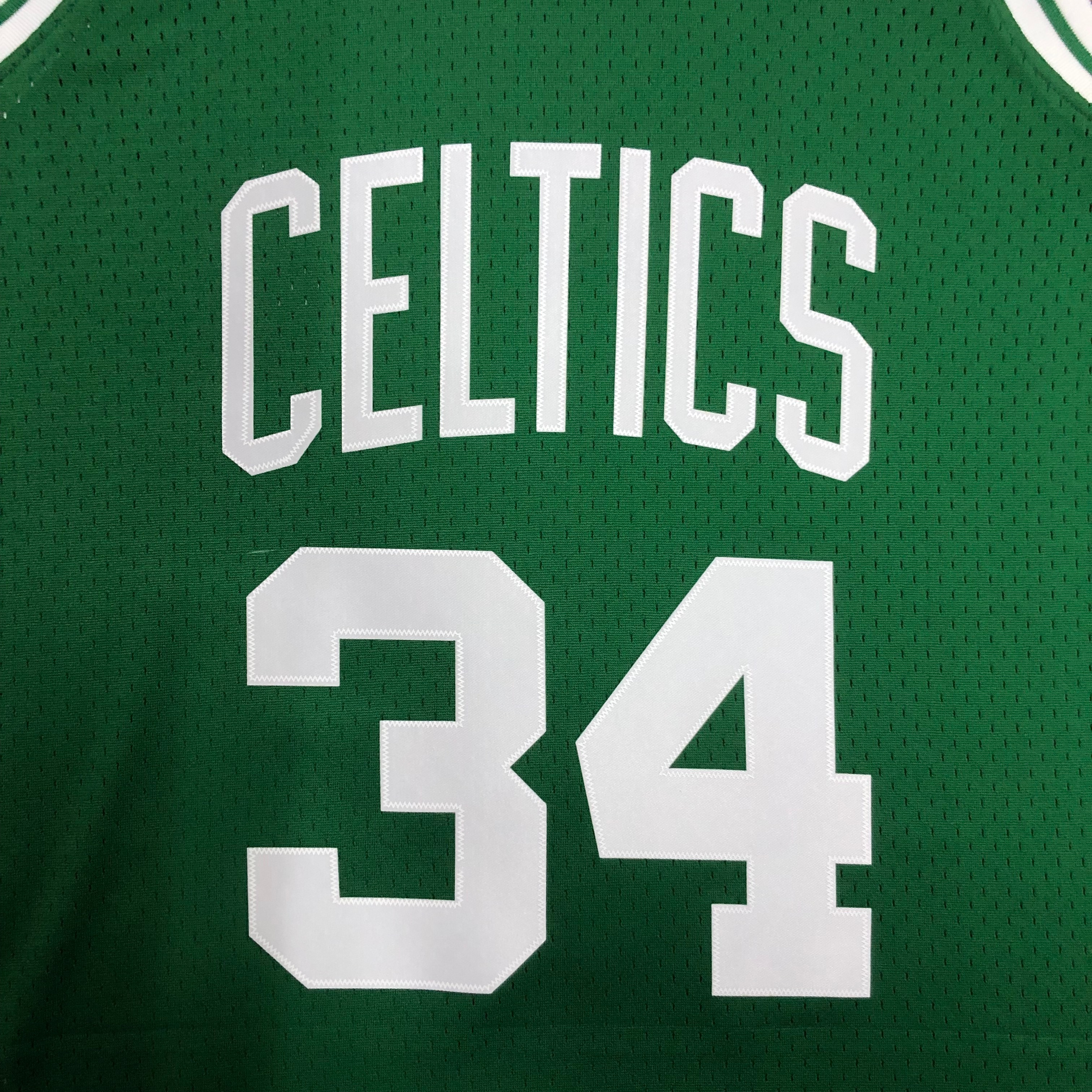 NBA Men Season 07-08 Boston Celtics Retro Green #34 PIERCE Jersey High Quality Name and Number Print - leoleo123123