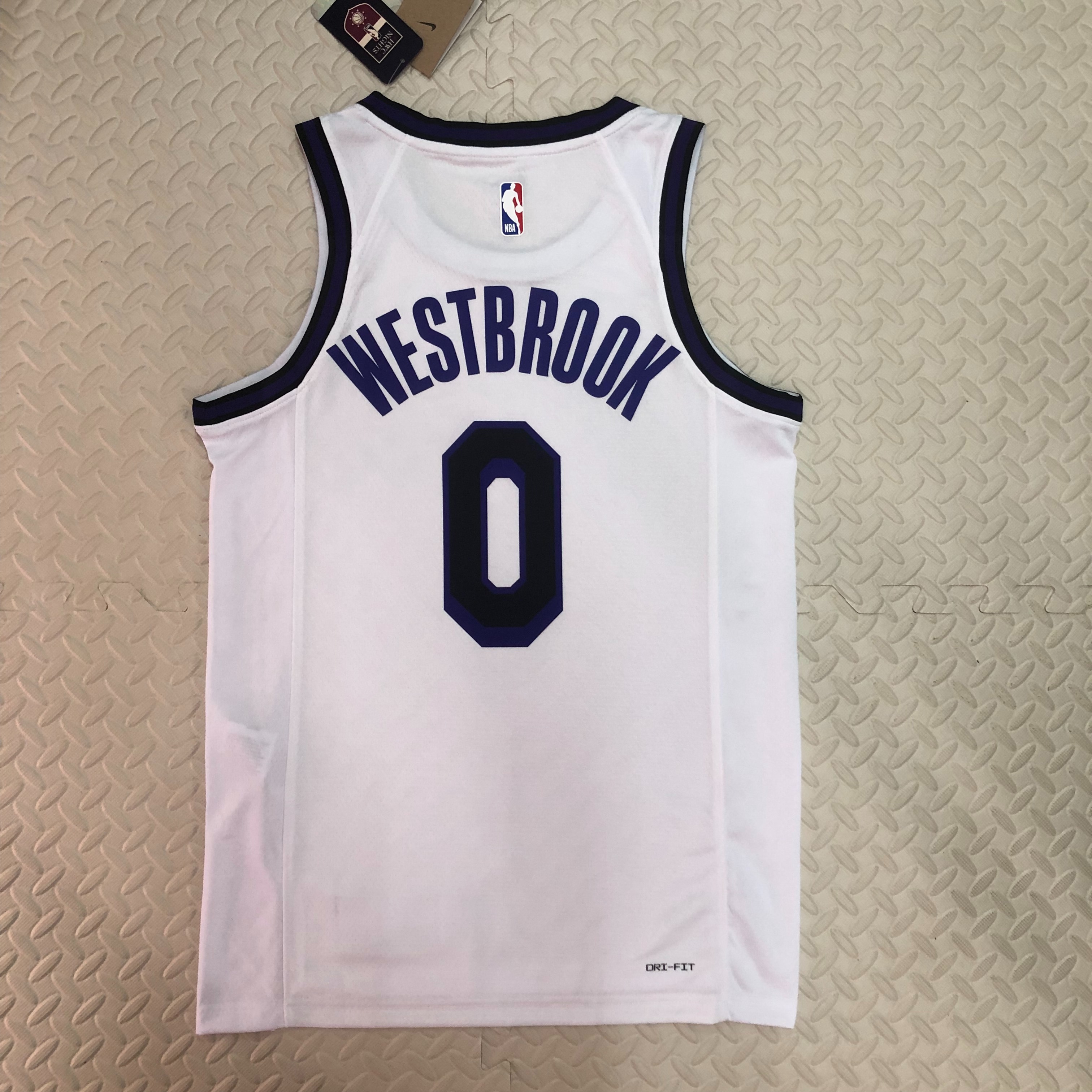 NBA Men Season 2023 Los Angeles Lakers White #0 WESTBROOK Jersey High Quality Name and Number Print - leoleo123123