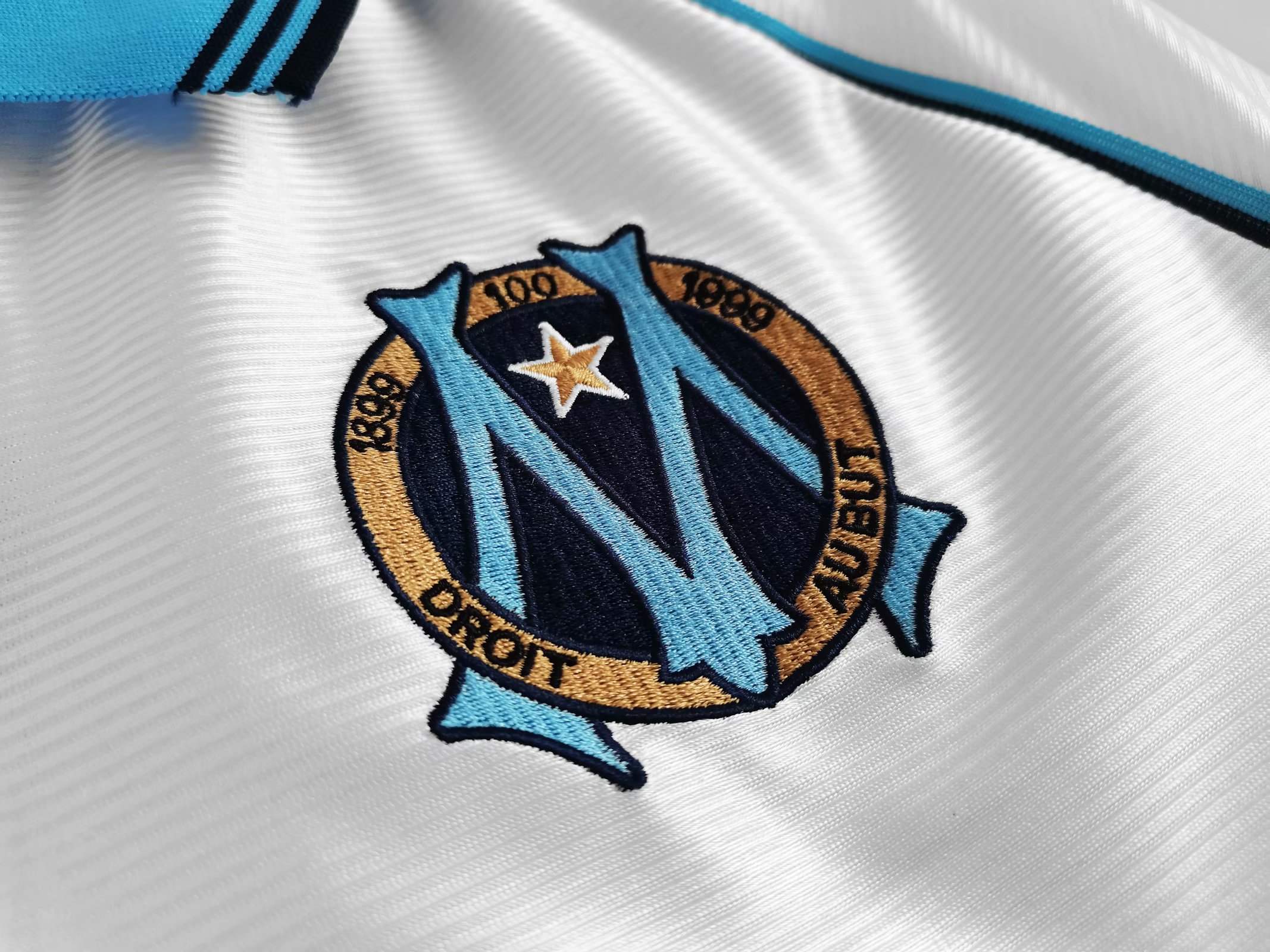 98/99 Marseille Home Retro Jersey - leoleo123123