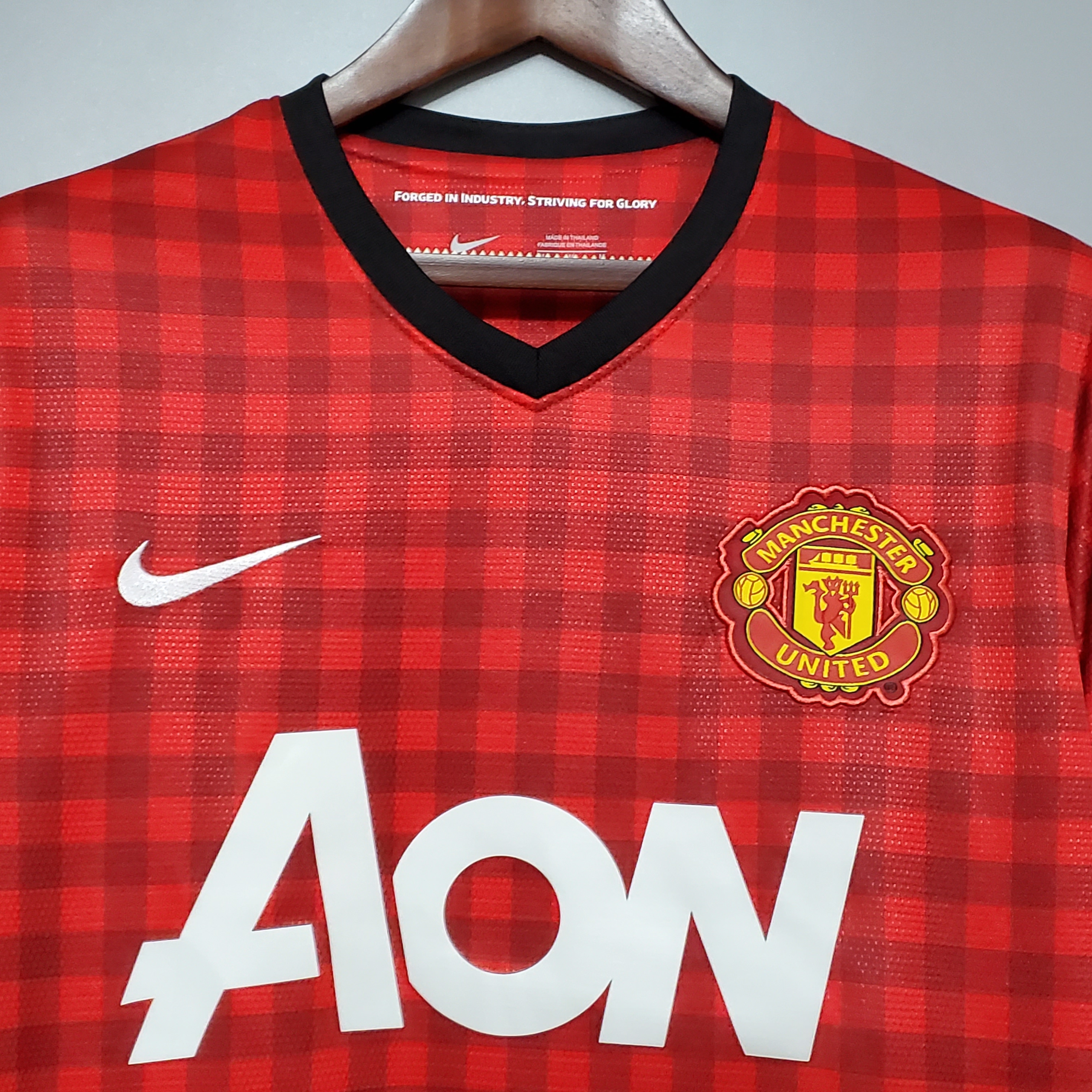 12-13 Man United Home Retro Jersey - leoleo123123