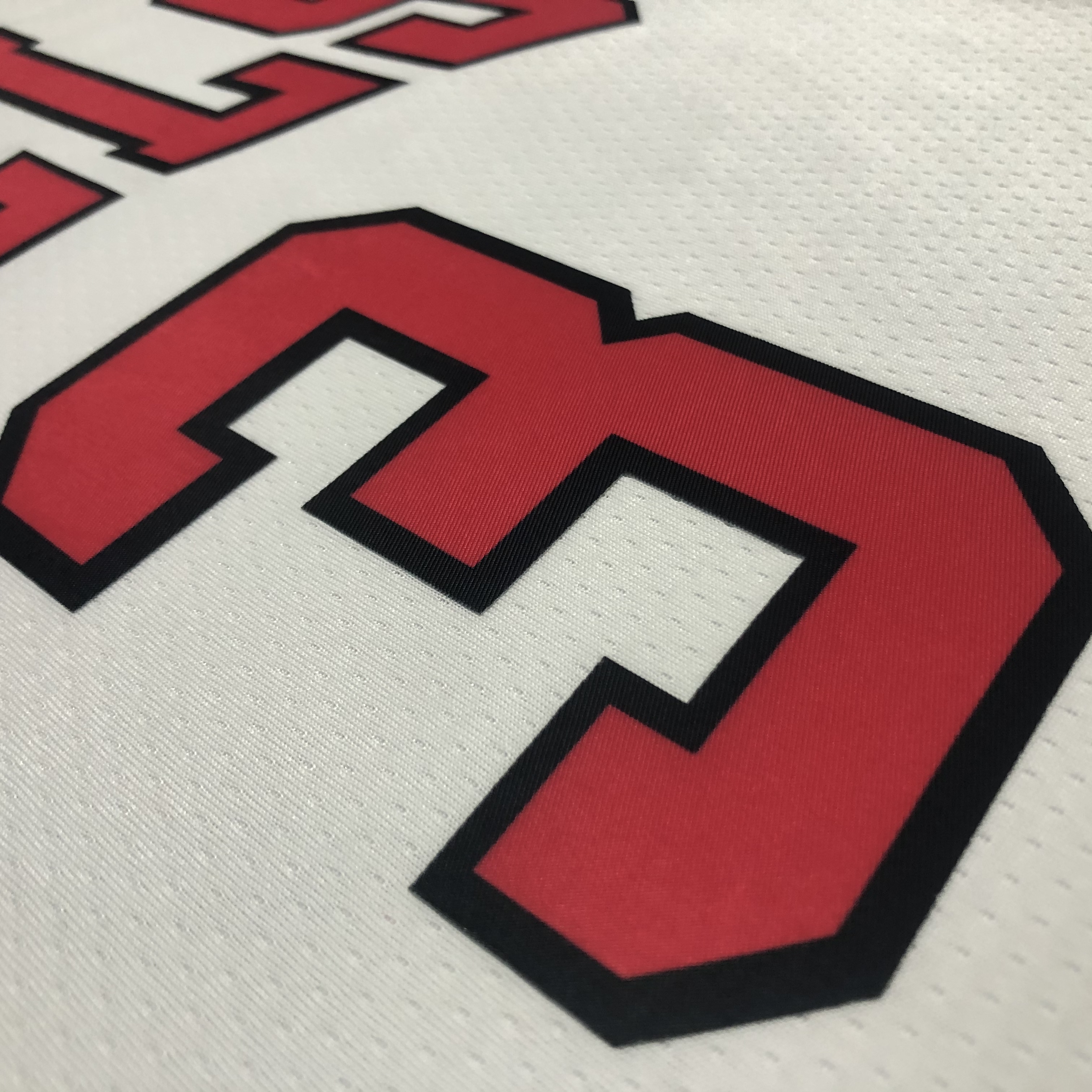 NBA Men 75th Anniversary Chicago Bulls White #3 WADE Jersey High Quality Name and Number Print - leoleo123123