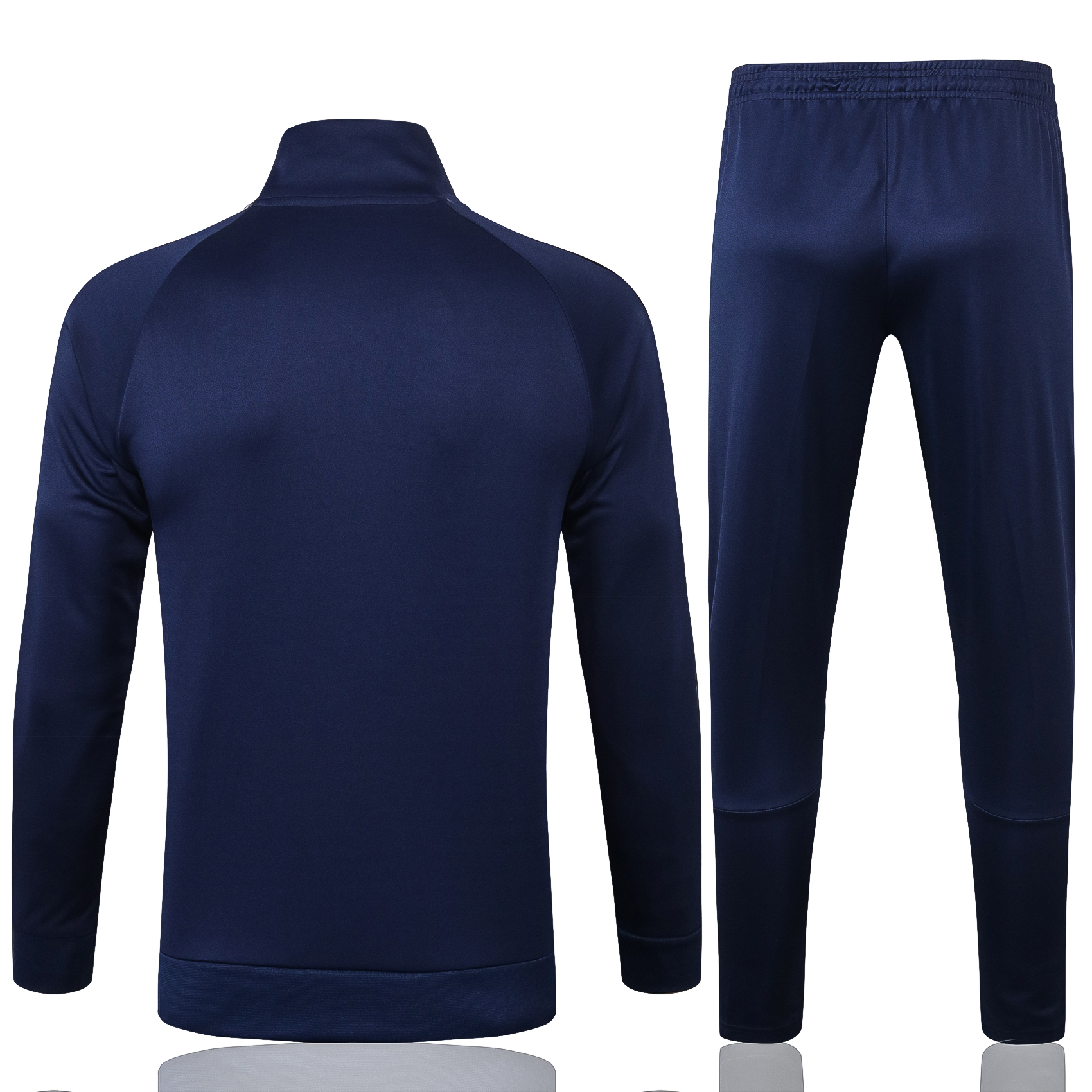 21-22 Real Madrid Dark Blue Jacket Tracksuit Thai Quality - leoleo123123