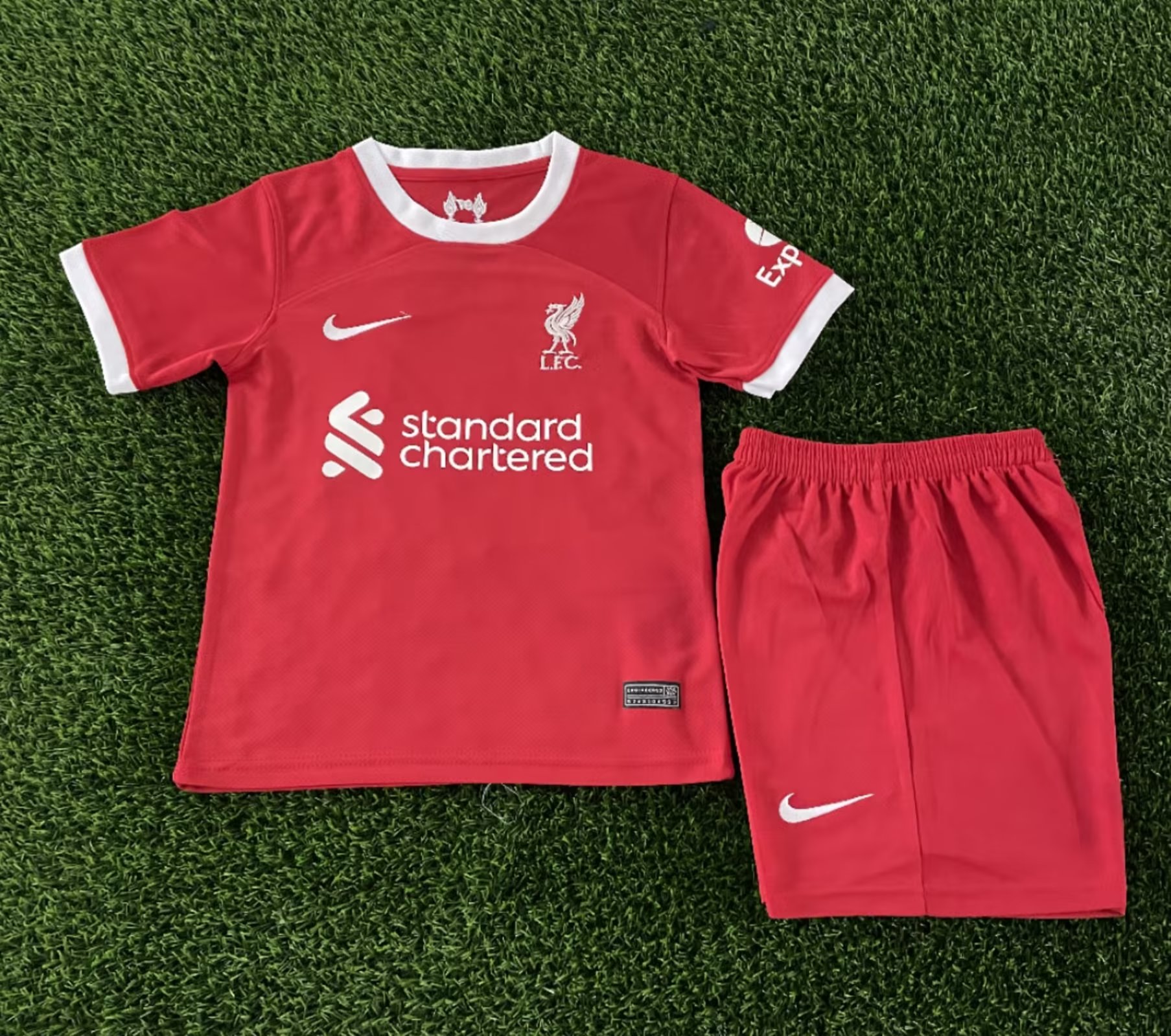 23/24 Liverpool Home Kids Jersey - leoleo123123