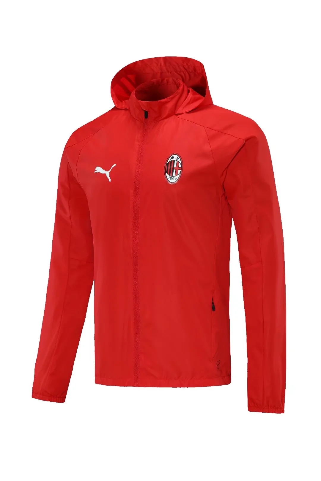 21-22 AC Milan Red Windbreaker Jacket Thai Quality - leoleo123123