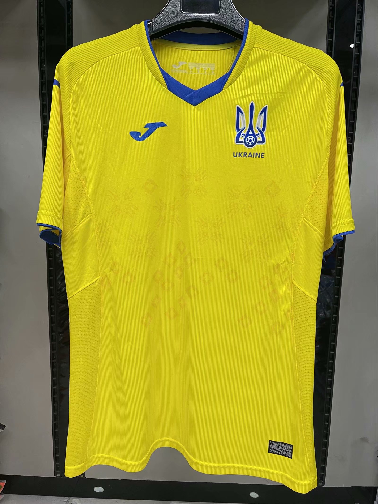 2020 Ukraine Home Soccer Jersey Fans Version - leoleo123123