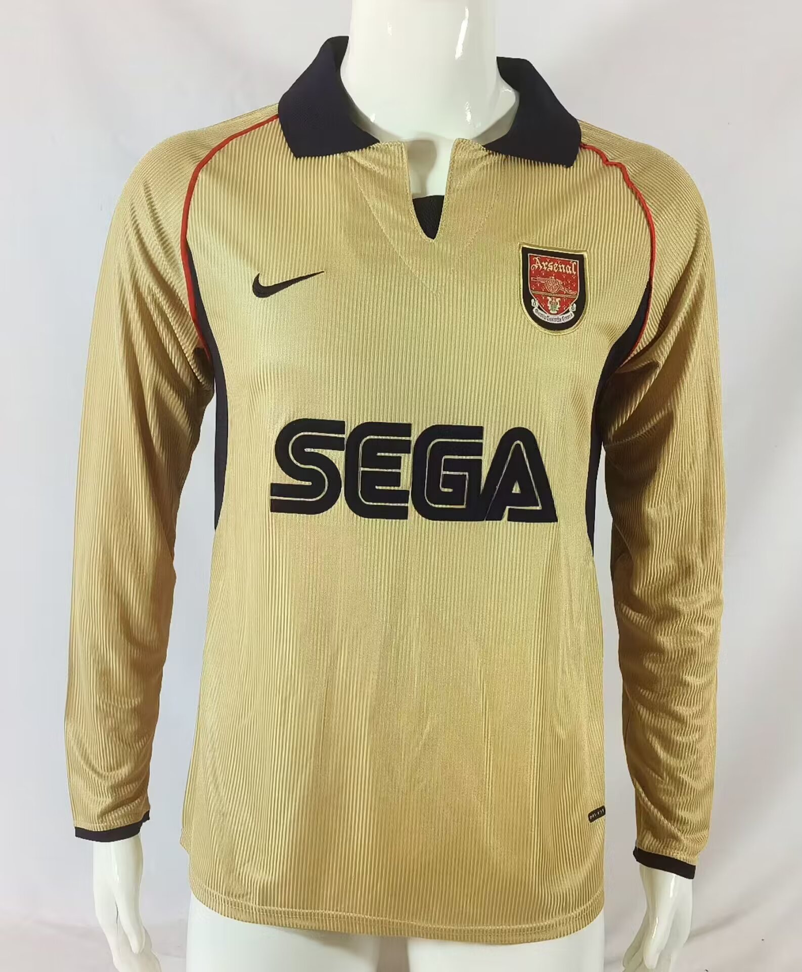 01/02 Arsenal Away Retro Jersey Long Sleeve - leoleo123123