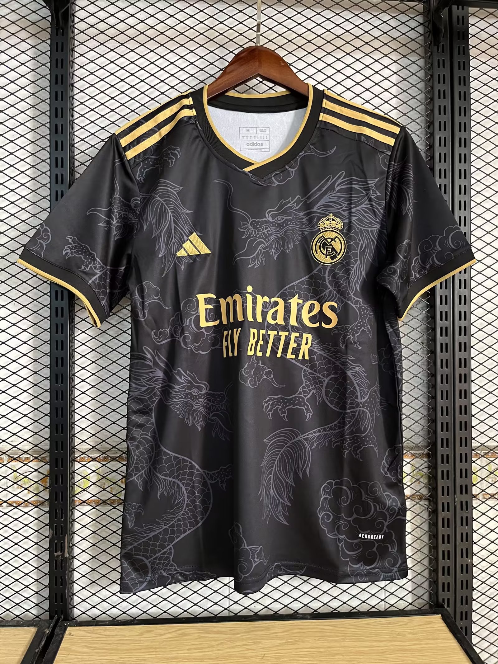 23/24 Real Madrid Special Jersey Black Color Thai Quality - leoleo123123
