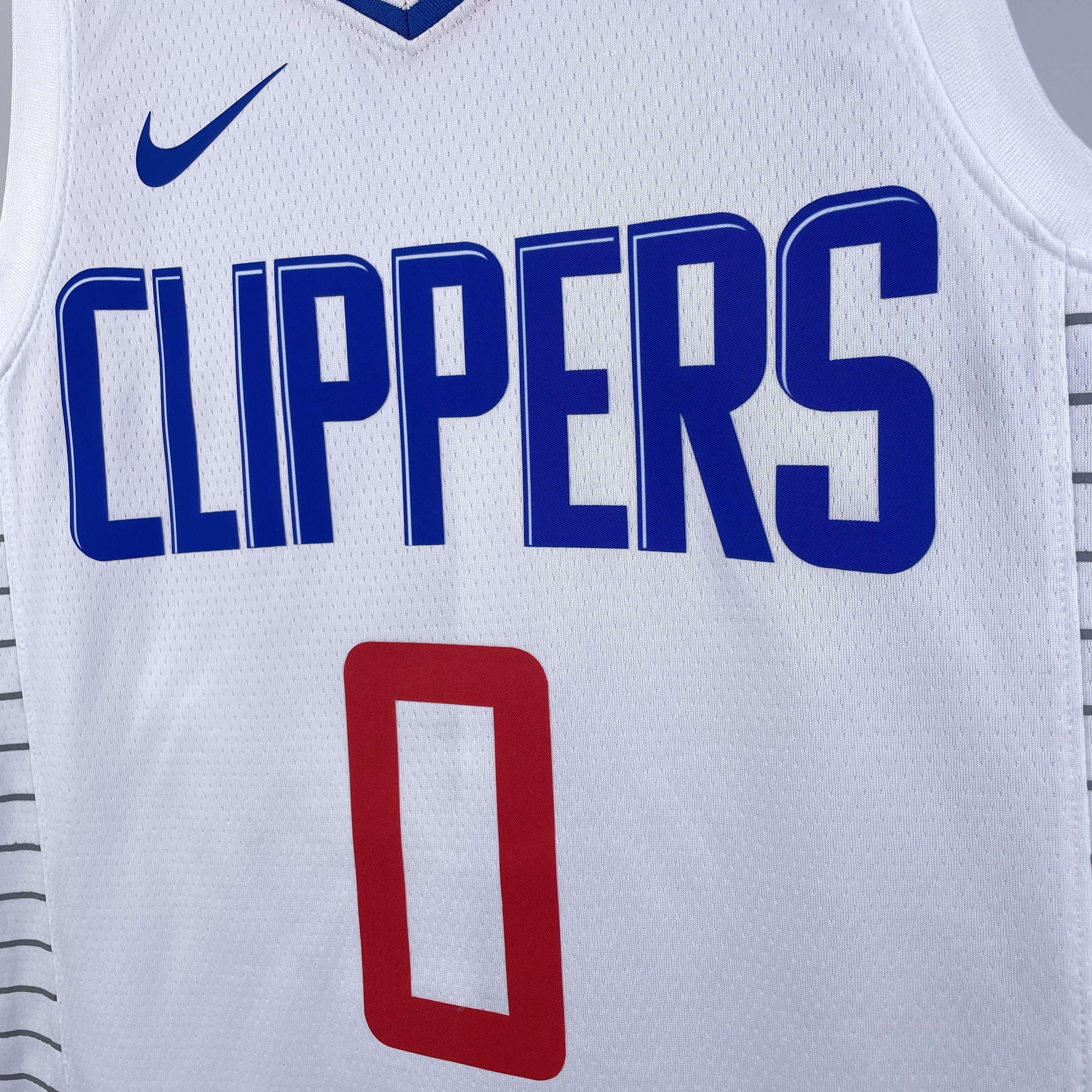 NBA Season 2023 Men Los Angeles Clippers White #0 WESTBROOK Jersey High Quality Name and Number Print - leoleo123123