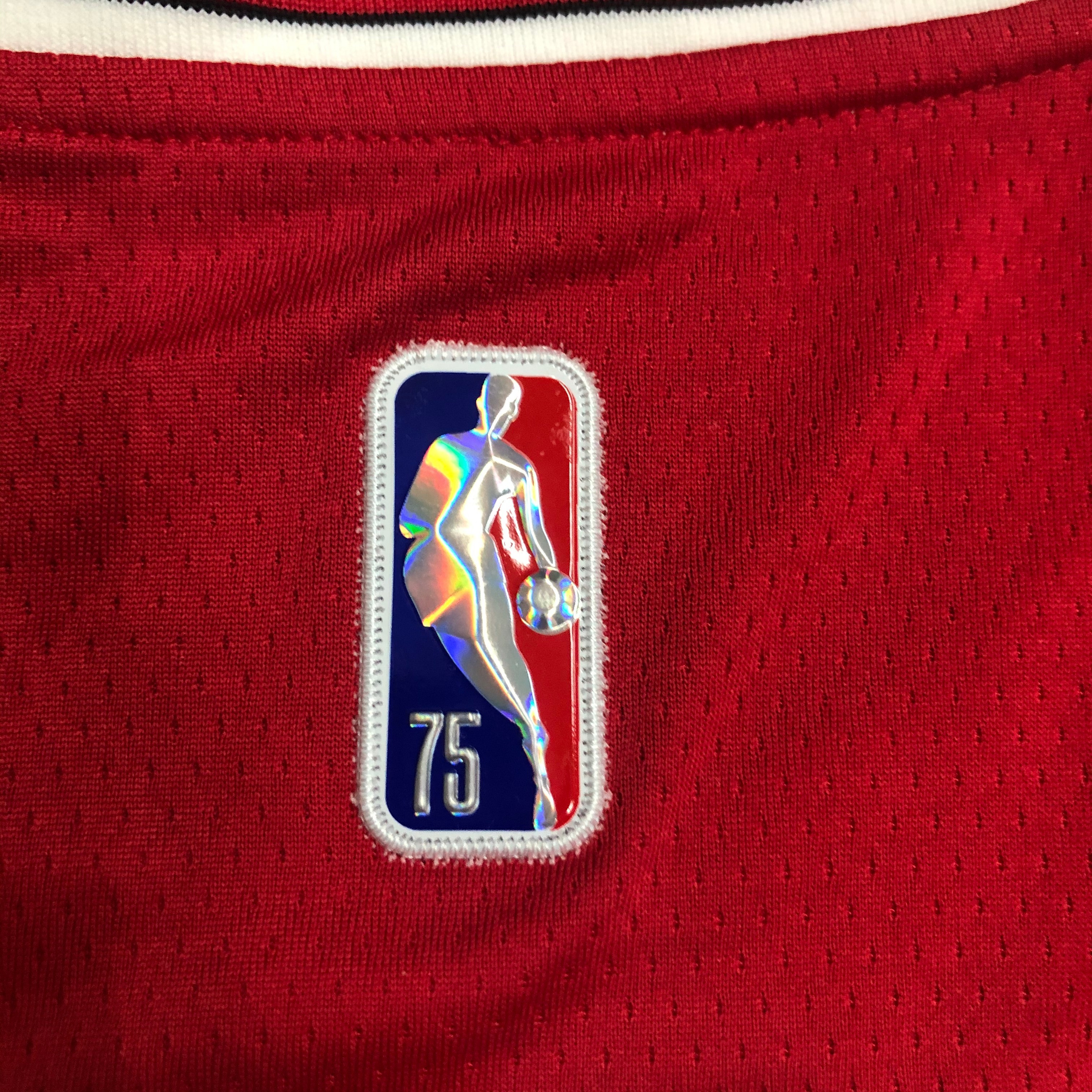 NBA Men 75th Anniversary Chicago Bulls Red #6 CARUSO Jersey High Quality Name and Number Print - leoleo123123