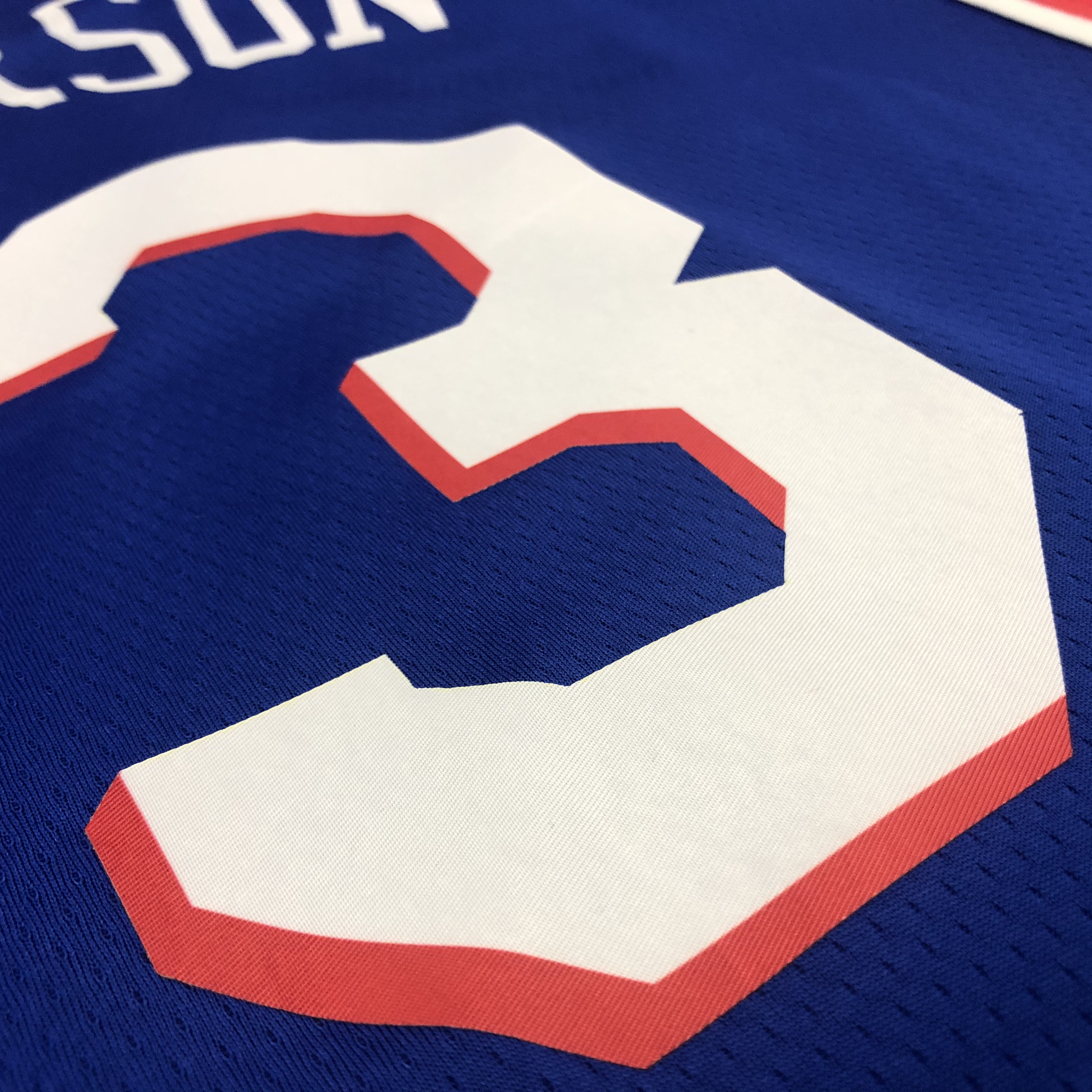 NBA Men Philadelphia 76ers Blue #3 IVERSON Jersey High Quality Name and Number Print - leoleo123123