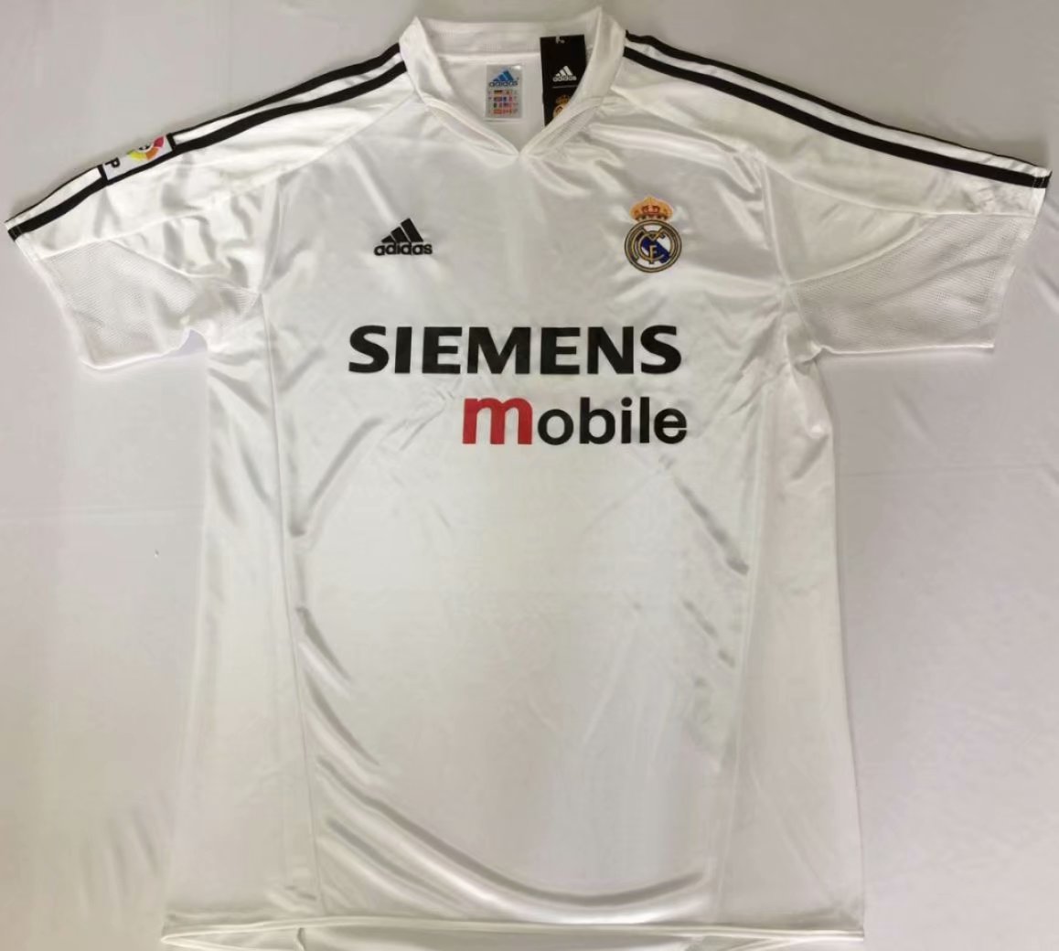 04-05 Real Madrid Home Retro Jersey - leoleo123123