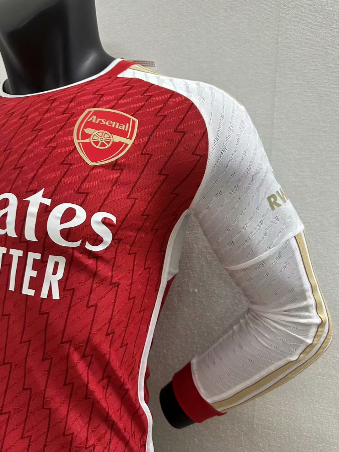 23/24 Arsenal Home Jersey Long Sleeve Player Version 1:1 Quality - leoleo123123