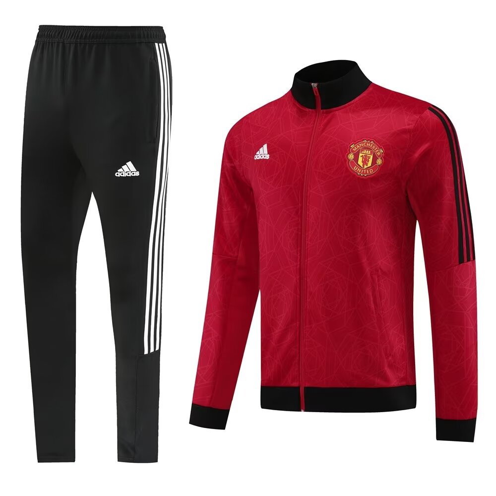 23/24 Man United Red Jacket Tracksuit Thai Quality - leoleo123123