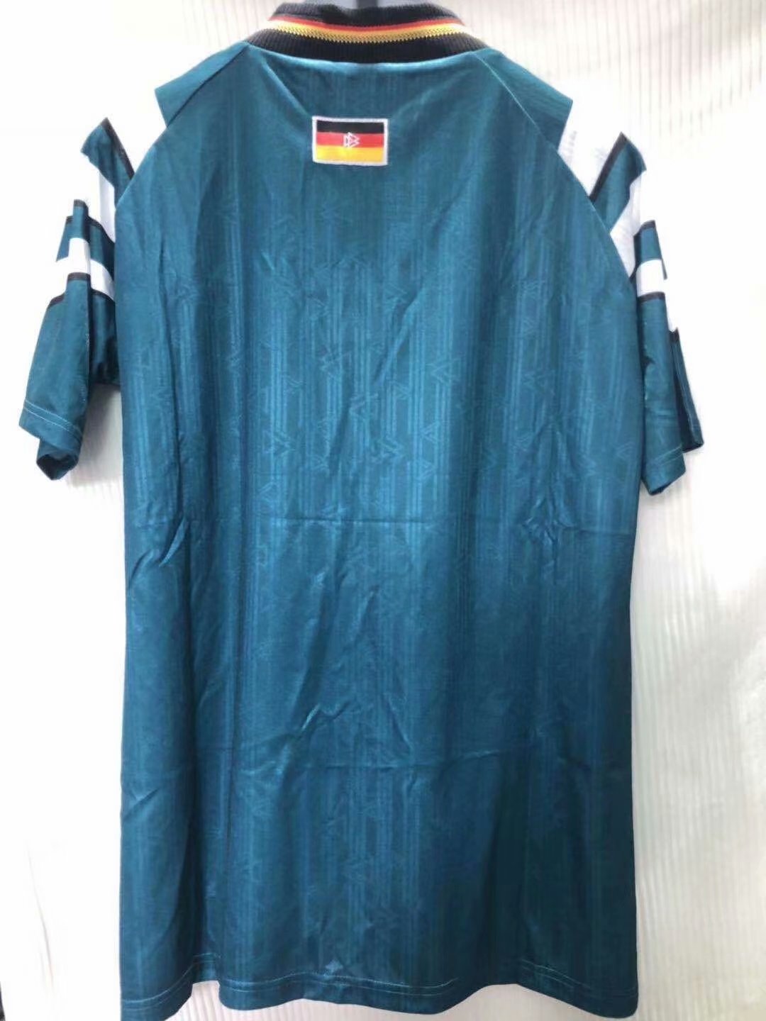 96 Germany Away Retro Jersey - leoleo123123