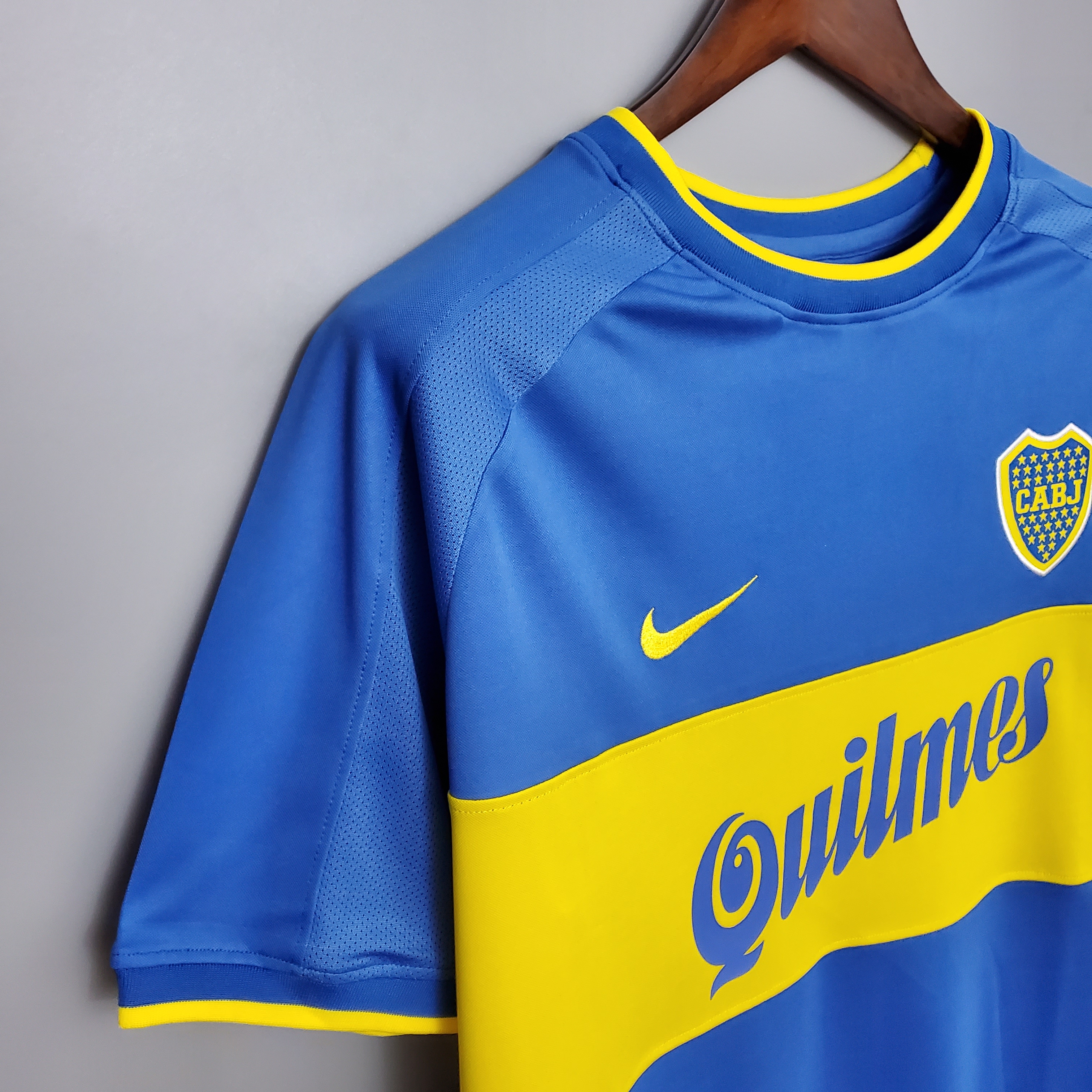 1999 Boca Home Retro Soccer Jersey Thai Quality - leoleo123123