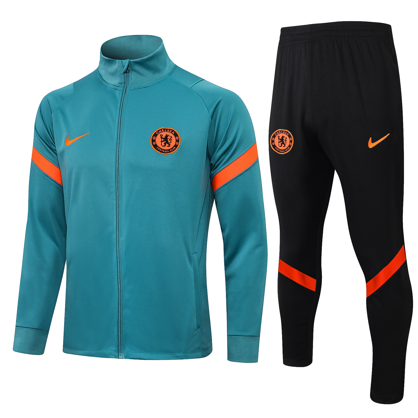 21/22 Chelsea Sea Blue Jacket Tracksuit Thai Quality - leoleo123123