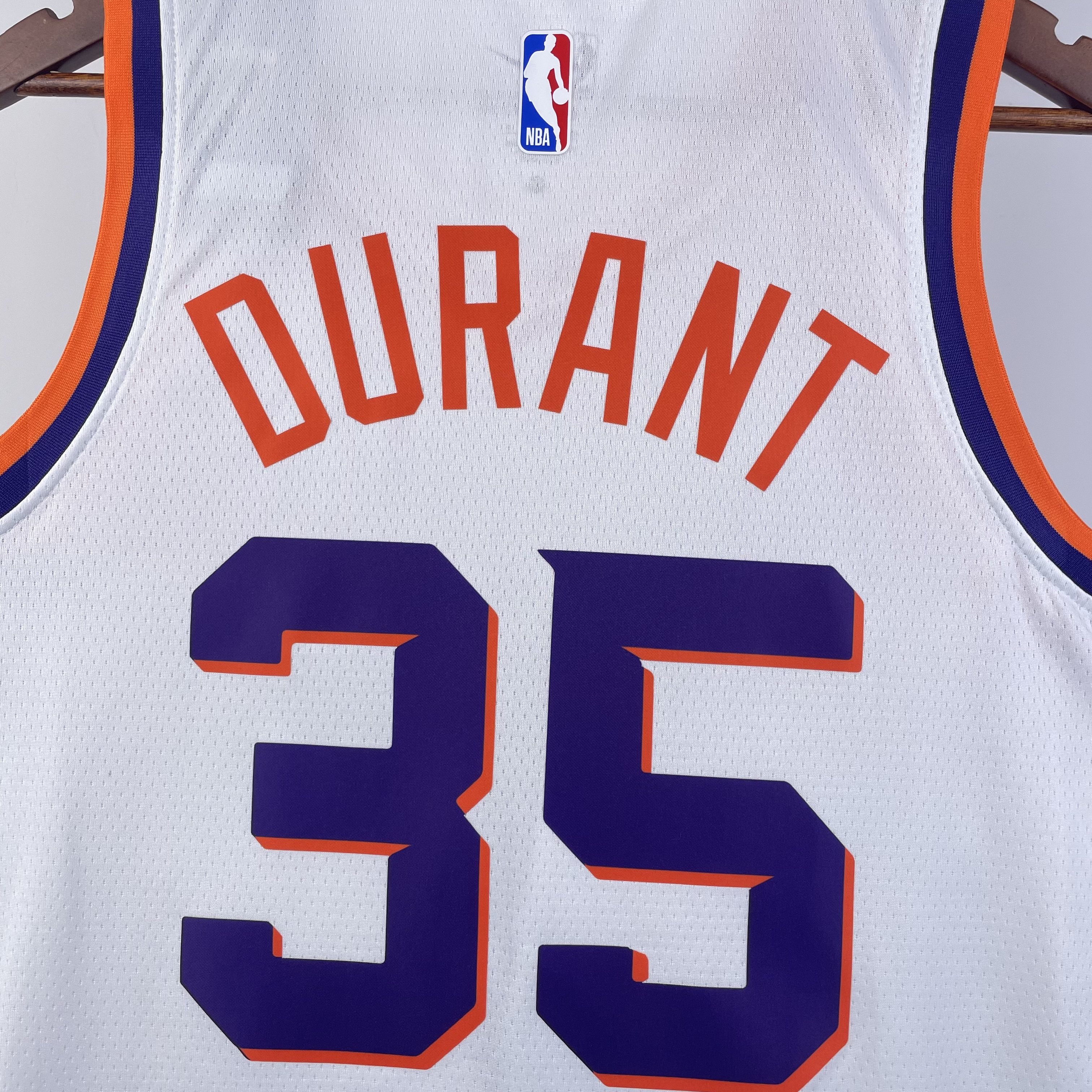NBA Men 2024 Phoenix Suns White #35 DURANT Jersey High Quality Name and Number Print - leoleo123123