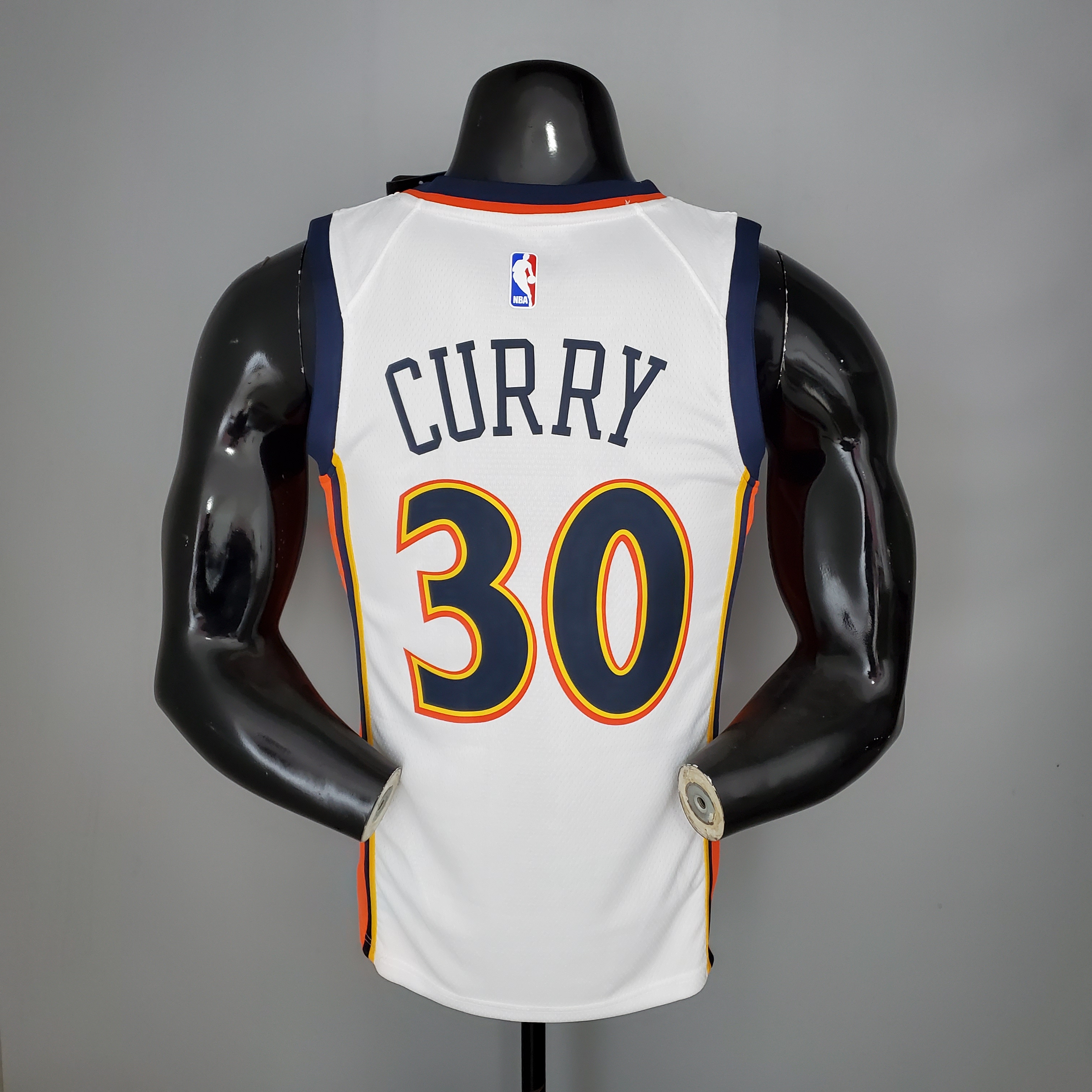 NBA Men Season 2021 Golden State Warriors Up-and-coming Star White #30 CURRY Jersey High Quality Name and Number Print - leoleo123123