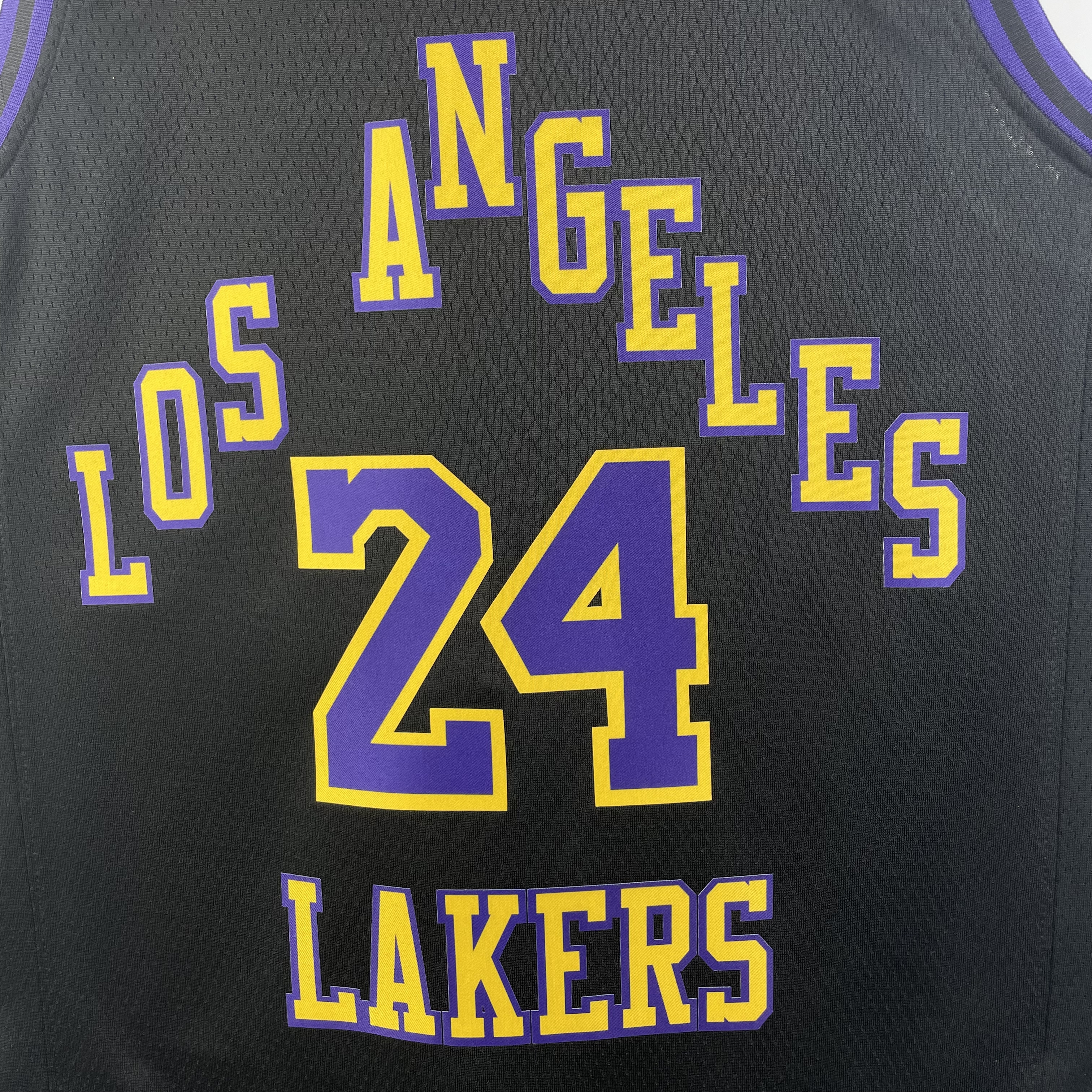 NBA Men 2024 Los Angeles Lakers Black City Version #24 BRYANT Jersey High Quality Name and Number Print - leoleo123123